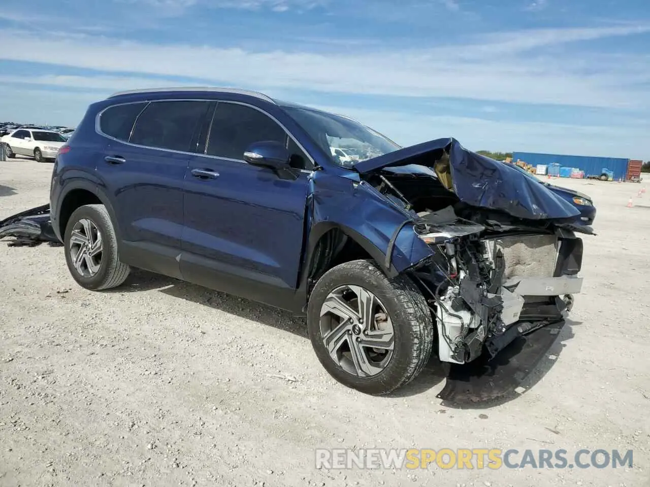 4 fotografías del automóvil dañado 5NMS24AJXPH515177 HYUNDAI SANTA FE 2023