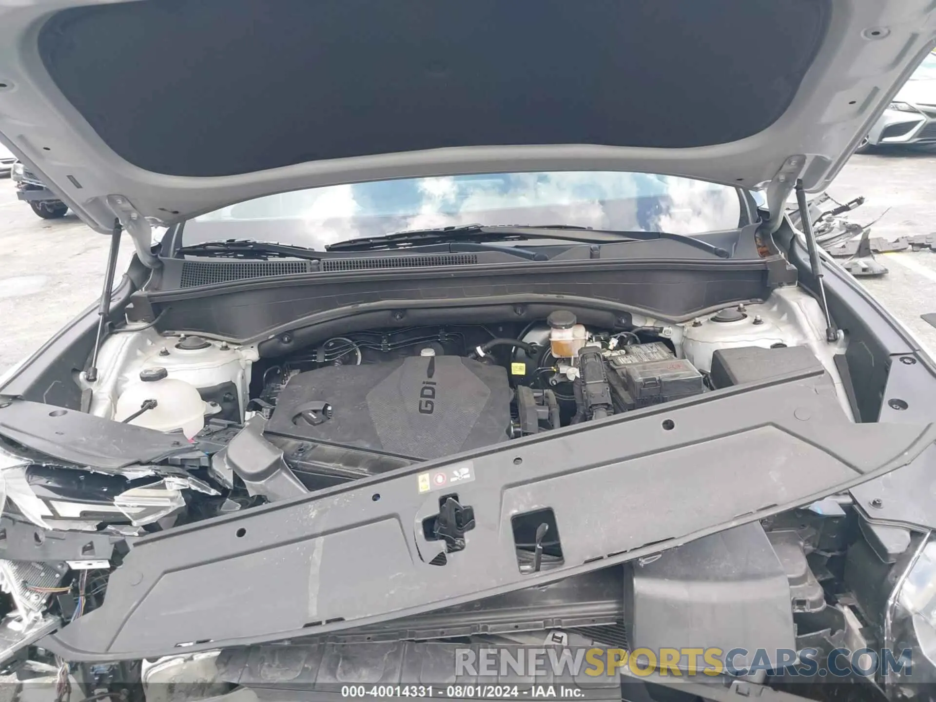 10 fotografías del automóvil dañado 5NMS24AJXPH572317 HYUNDAI SANTA FE 2023