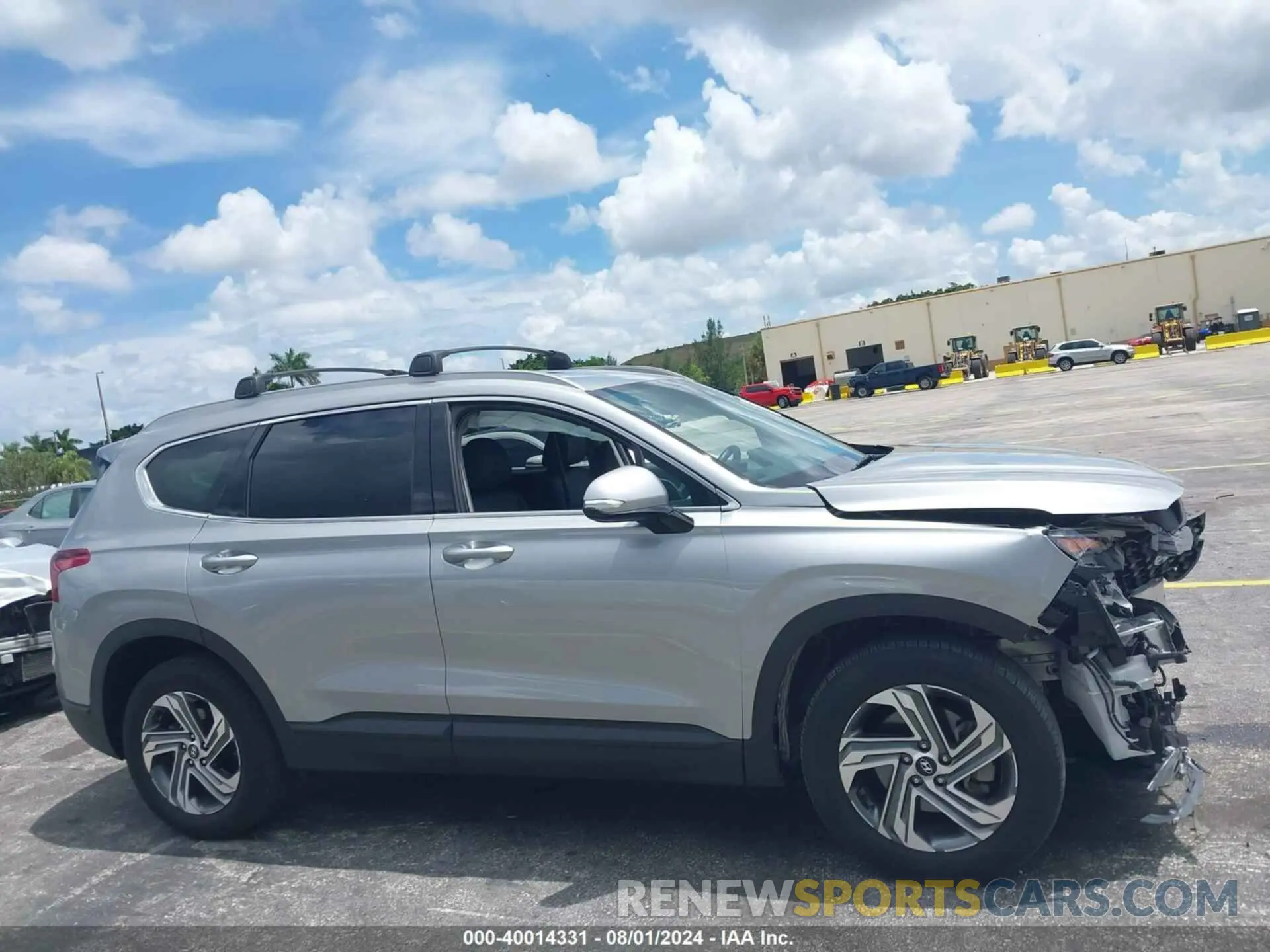 14 fotografías del automóvil dañado 5NMS24AJXPH572317 HYUNDAI SANTA FE 2023
