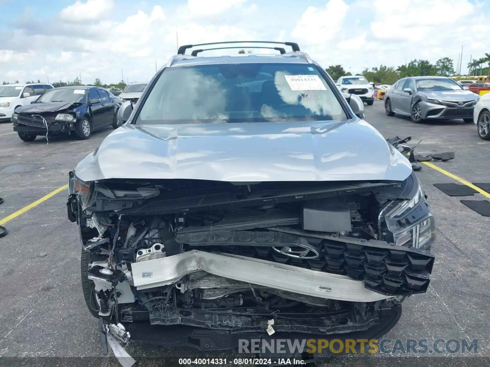 6 fotografías del automóvil dañado 5NMS24AJXPH572317 HYUNDAI SANTA FE 2023