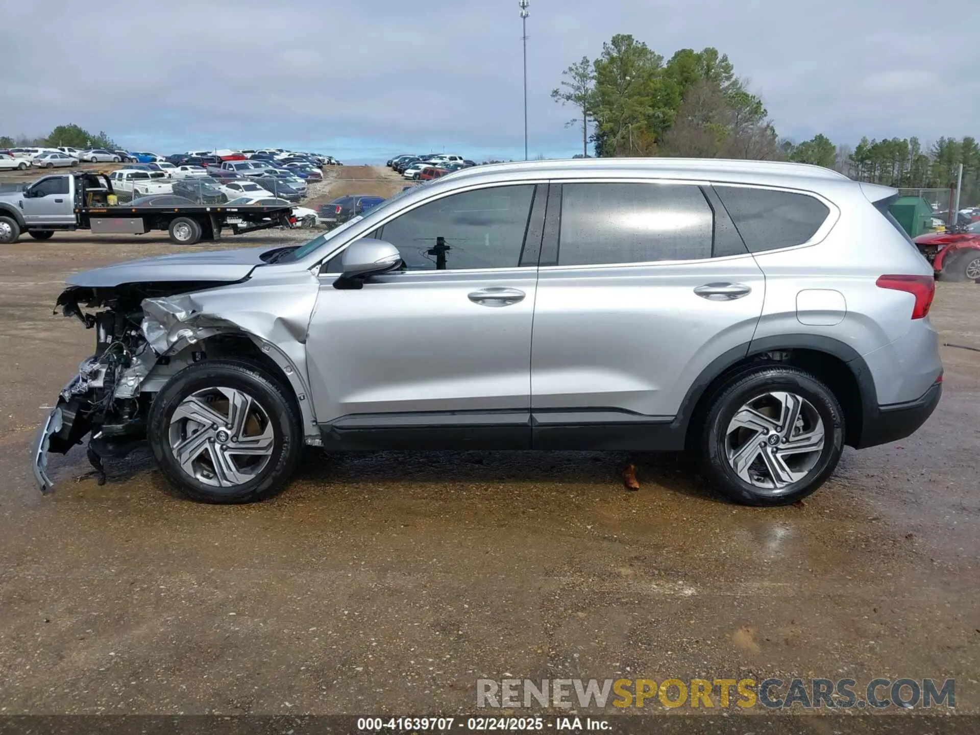 15 fotografías del automóvil dañado 5NMS24AJXPH583804 HYUNDAI SANTA FE 2023