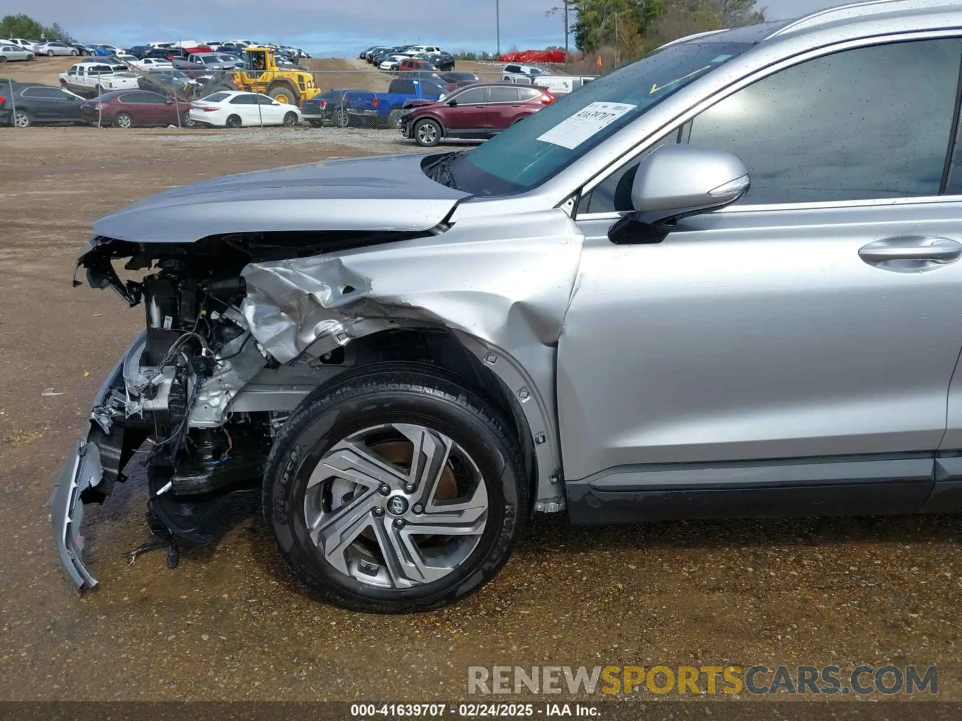 18 fotografías del automóvil dañado 5NMS24AJXPH583804 HYUNDAI SANTA FE 2023