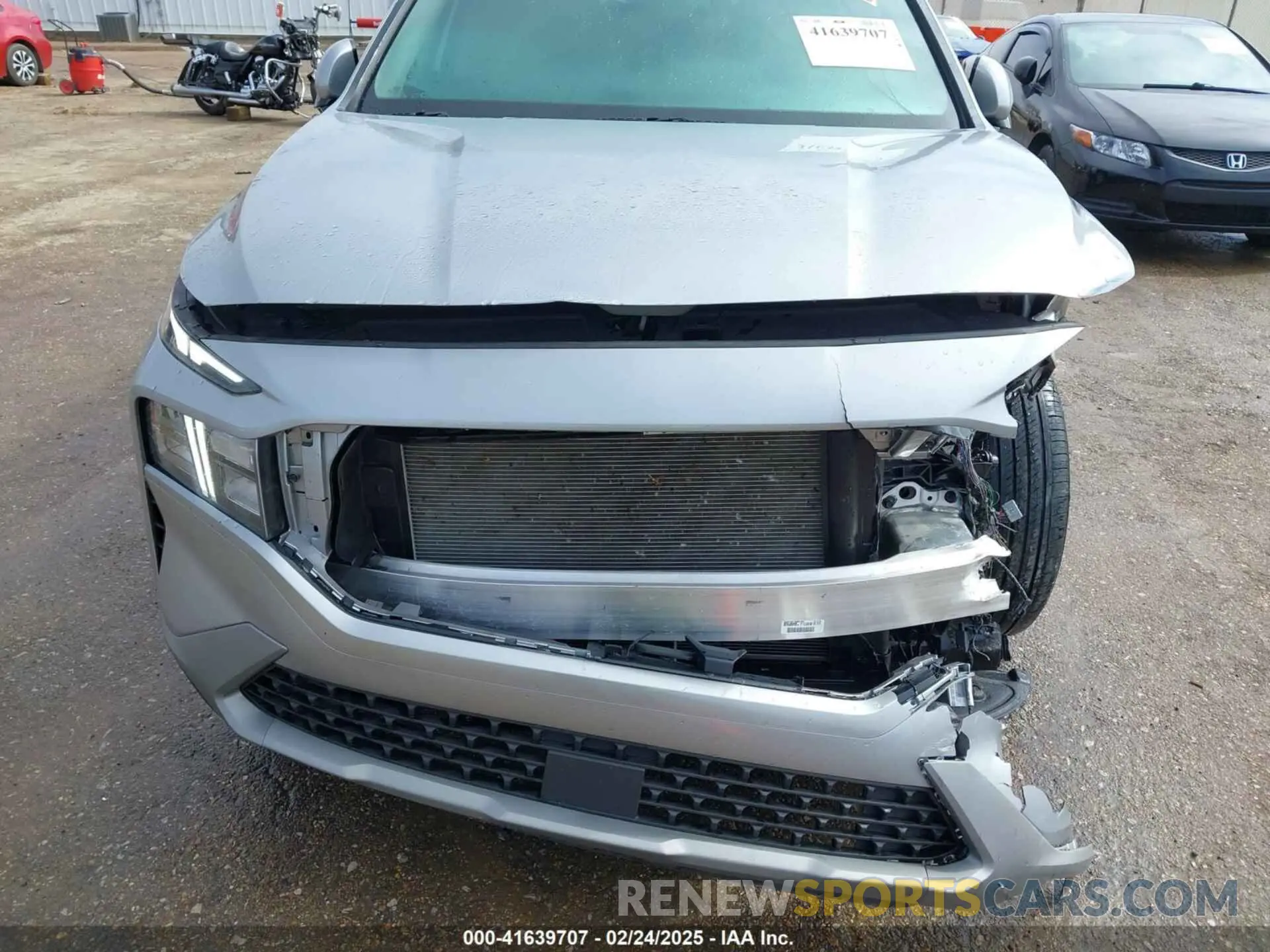 6 fotografías del automóvil dañado 5NMS24AJXPH583804 HYUNDAI SANTA FE 2023