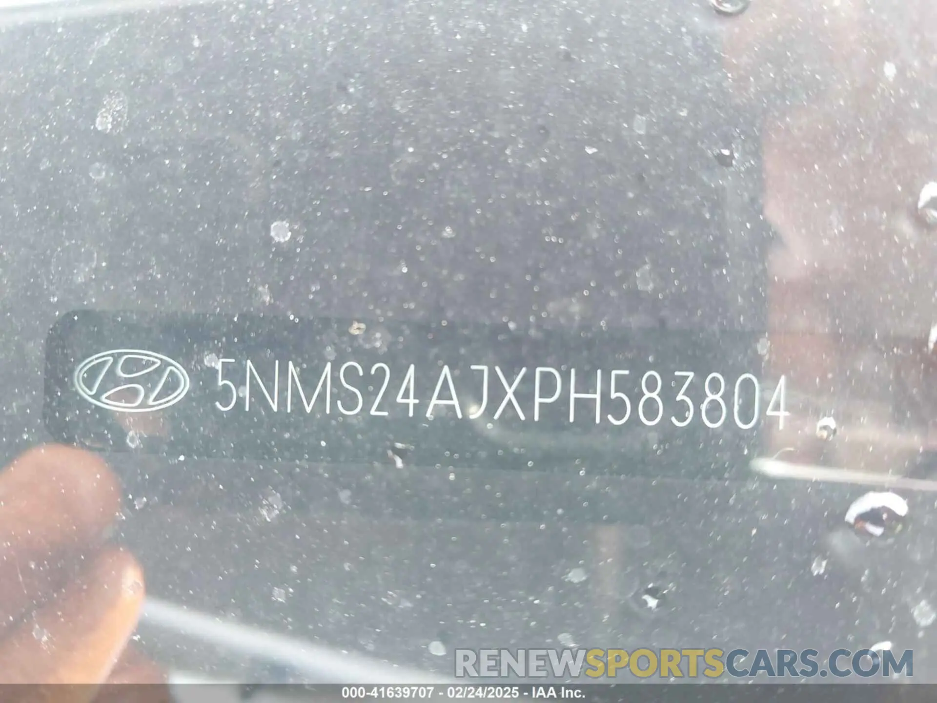 9 fotografías del automóvil dañado 5NMS24AJXPH583804 HYUNDAI SANTA FE 2023