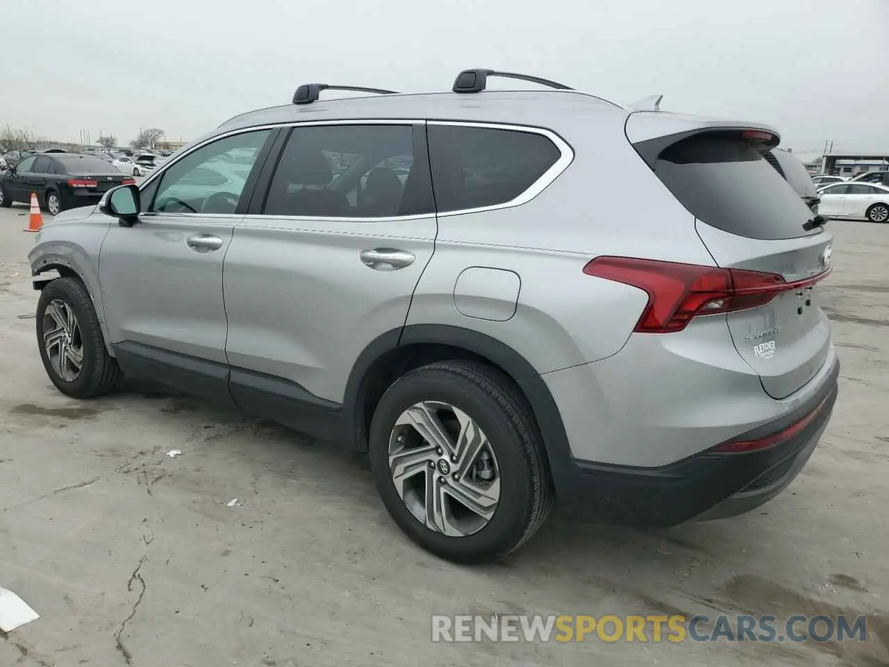 2 fotografías del automóvil dañado 5NMS24AJXPH619278 HYUNDAI SANTA FE 2023