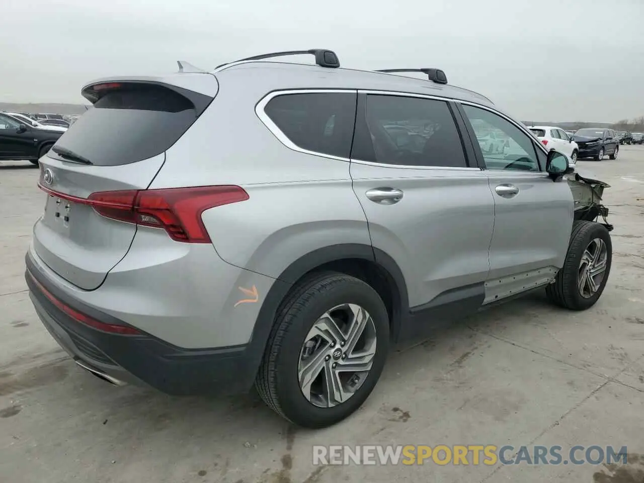3 fotografías del automóvil dañado 5NMS24AJXPH619278 HYUNDAI SANTA FE 2023