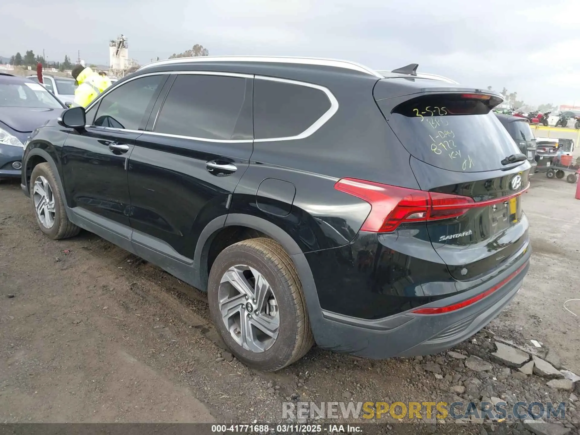 3 fotografías del automóvil dañado 5NMS24AJXPH638722 HYUNDAI SANTA FE 2023