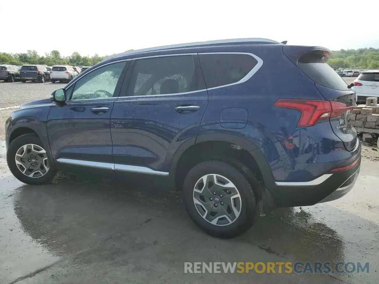 2 fotografías del automóvil dañado 5NMS2DA10PH006571 HYUNDAI SANTA FE 2023