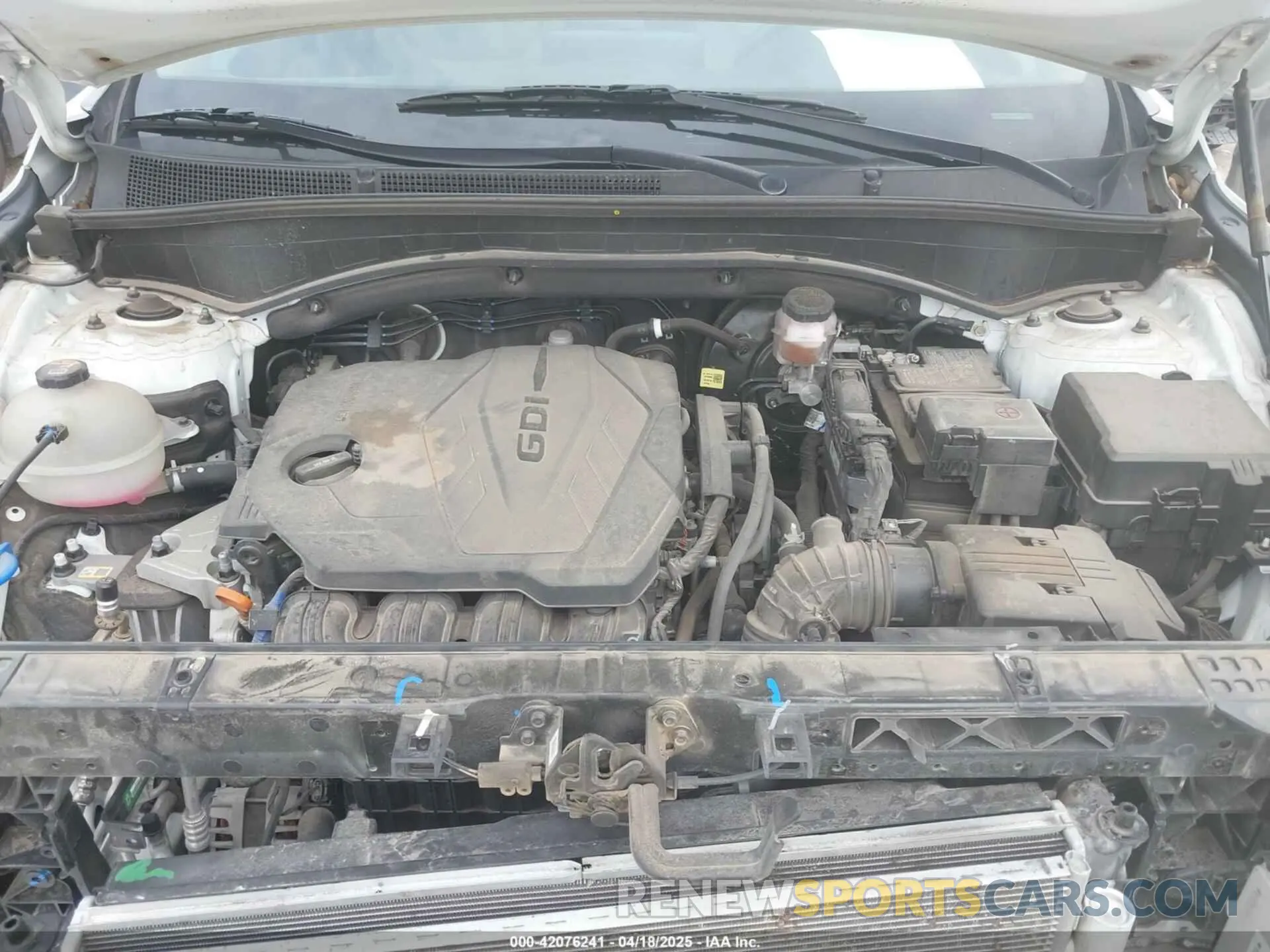10 fotografías del automóvil dañado 5NMS2DAJ0PH524289 HYUNDAI SANTA FE 2023