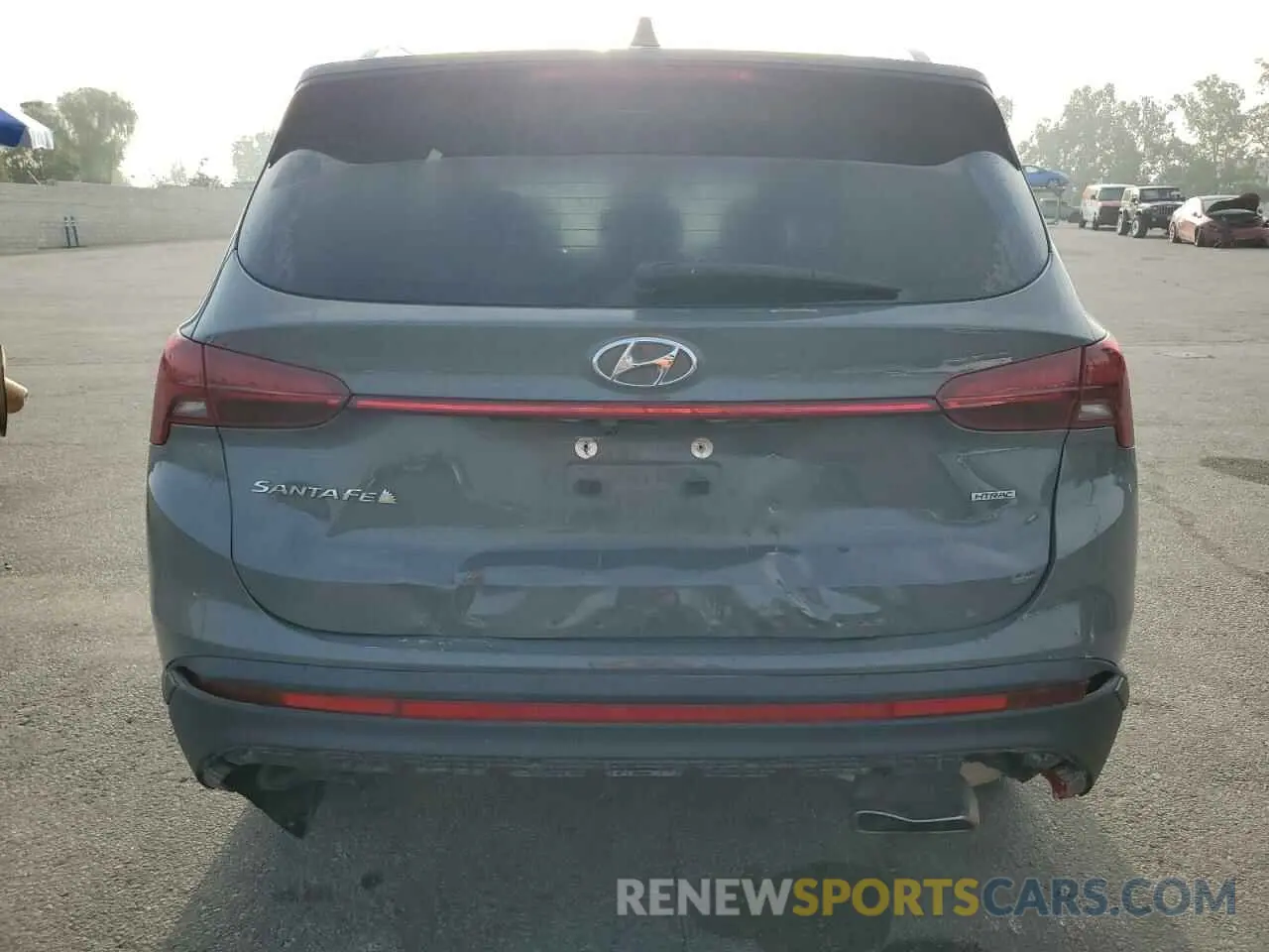 6 fotografías del automóvil dañado 5NMS2DAJ0PH539102 HYUNDAI SANTA FE 2023