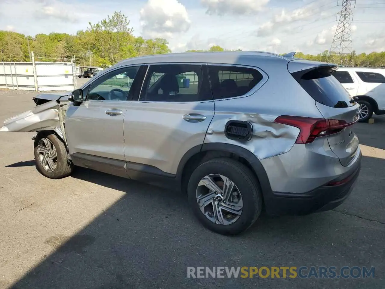 2 fotografías del automóvil dañado 5NMS2DAJ0PH629155 HYUNDAI SANTA FE 2023