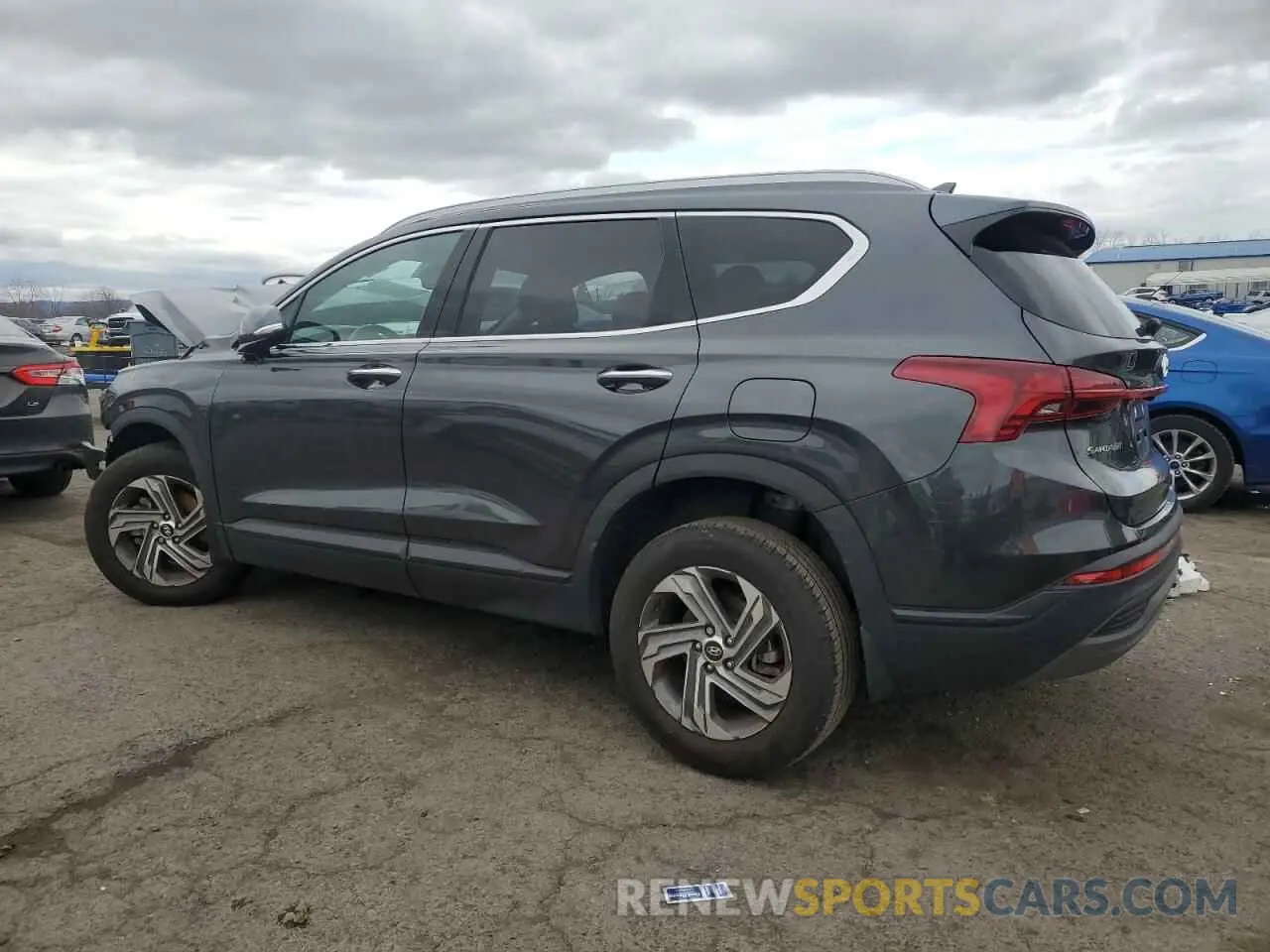 2 fotografías del automóvil dañado 5NMS2DAJ0PH644898 HYUNDAI SANTA FE 2023