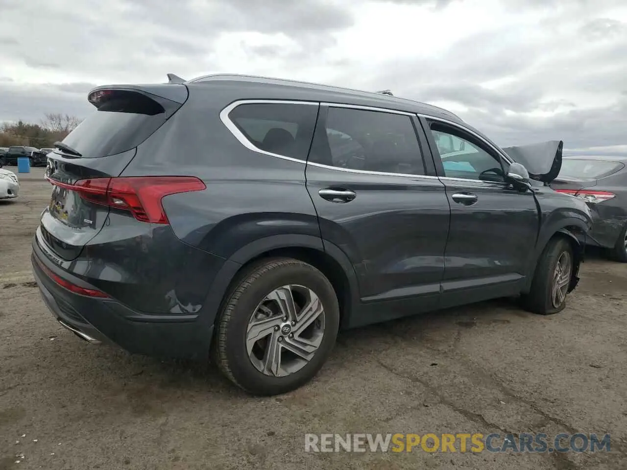 3 fotografías del automóvil dañado 5NMS2DAJ0PH644898 HYUNDAI SANTA FE 2023