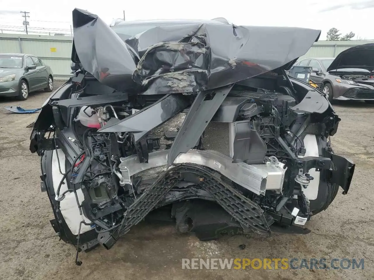 5 fotografías del automóvil dañado 5NMS2DAJ0PH644898 HYUNDAI SANTA FE 2023