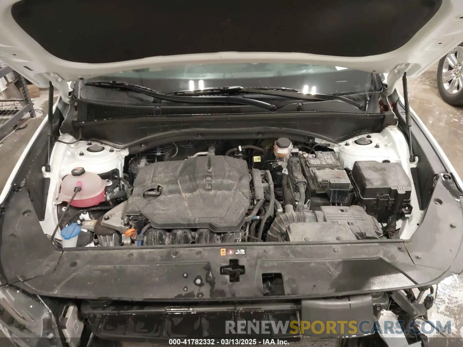 10 fotografías del automóvil dañado 5NMS2DAJ1PH519716 HYUNDAI SANTA FE 2023