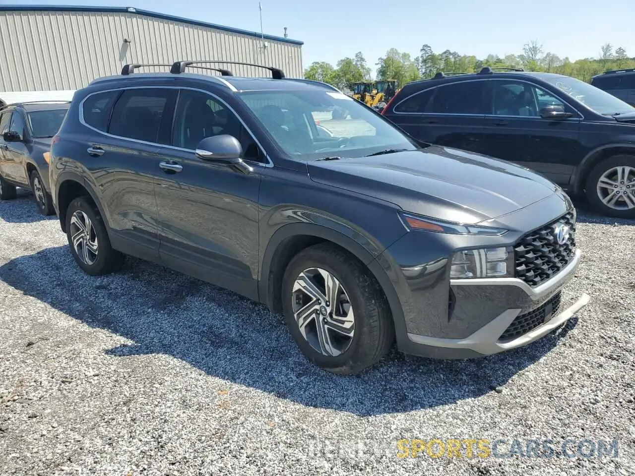 4 fotografías del automóvil dañado 5NMS2DAJ1PH534510 HYUNDAI SANTA FE 2023