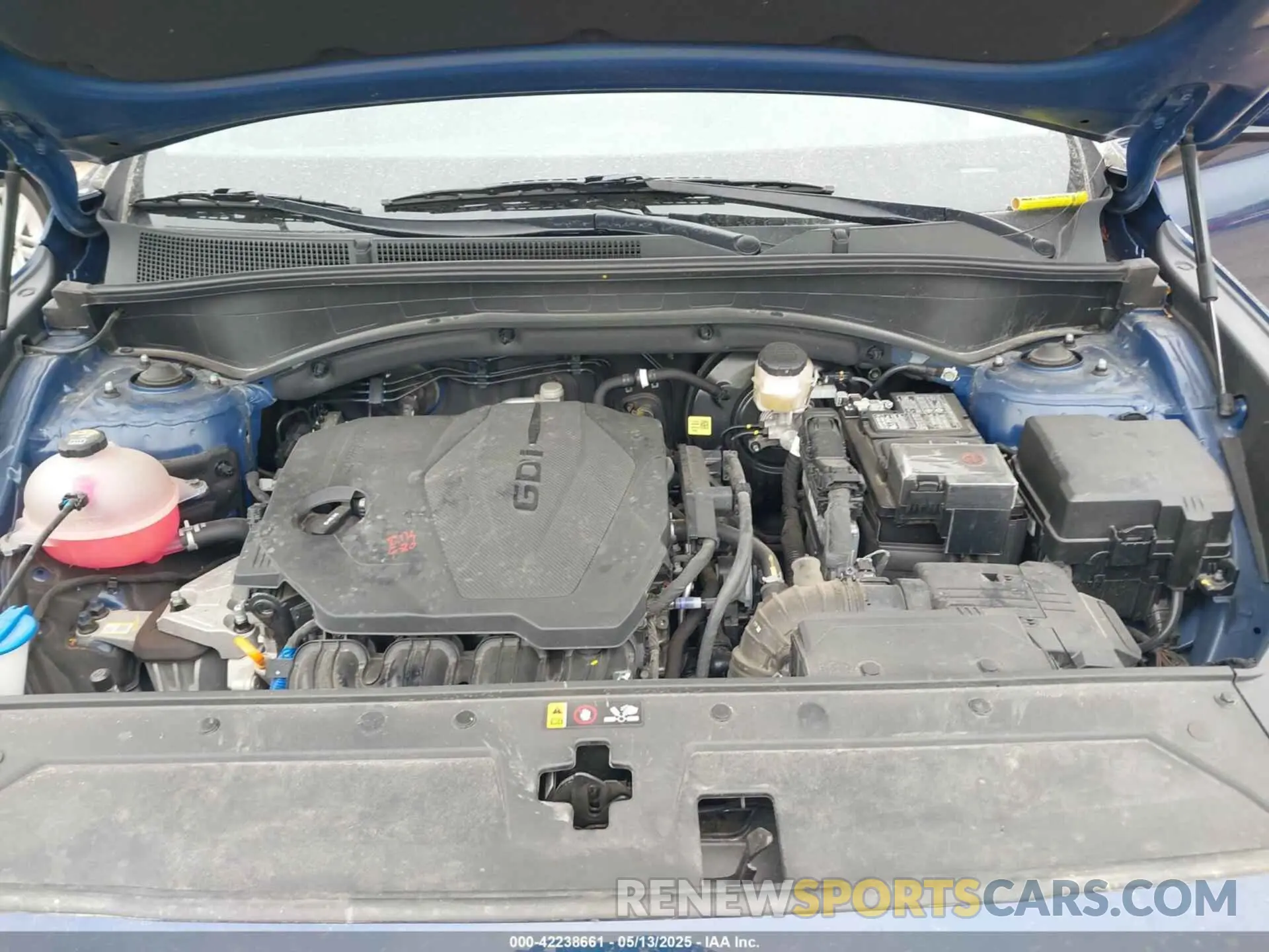 10 fotografías del automóvil dañado 5NMS2DAJ1PH541800 HYUNDAI SANTA FE 2023
