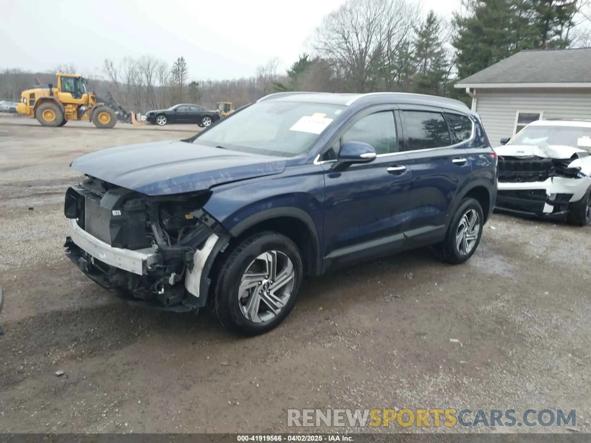 2 fotografías del automóvil dañado 5NMS2DAJ1PH550514 HYUNDAI SANTA FE 2023