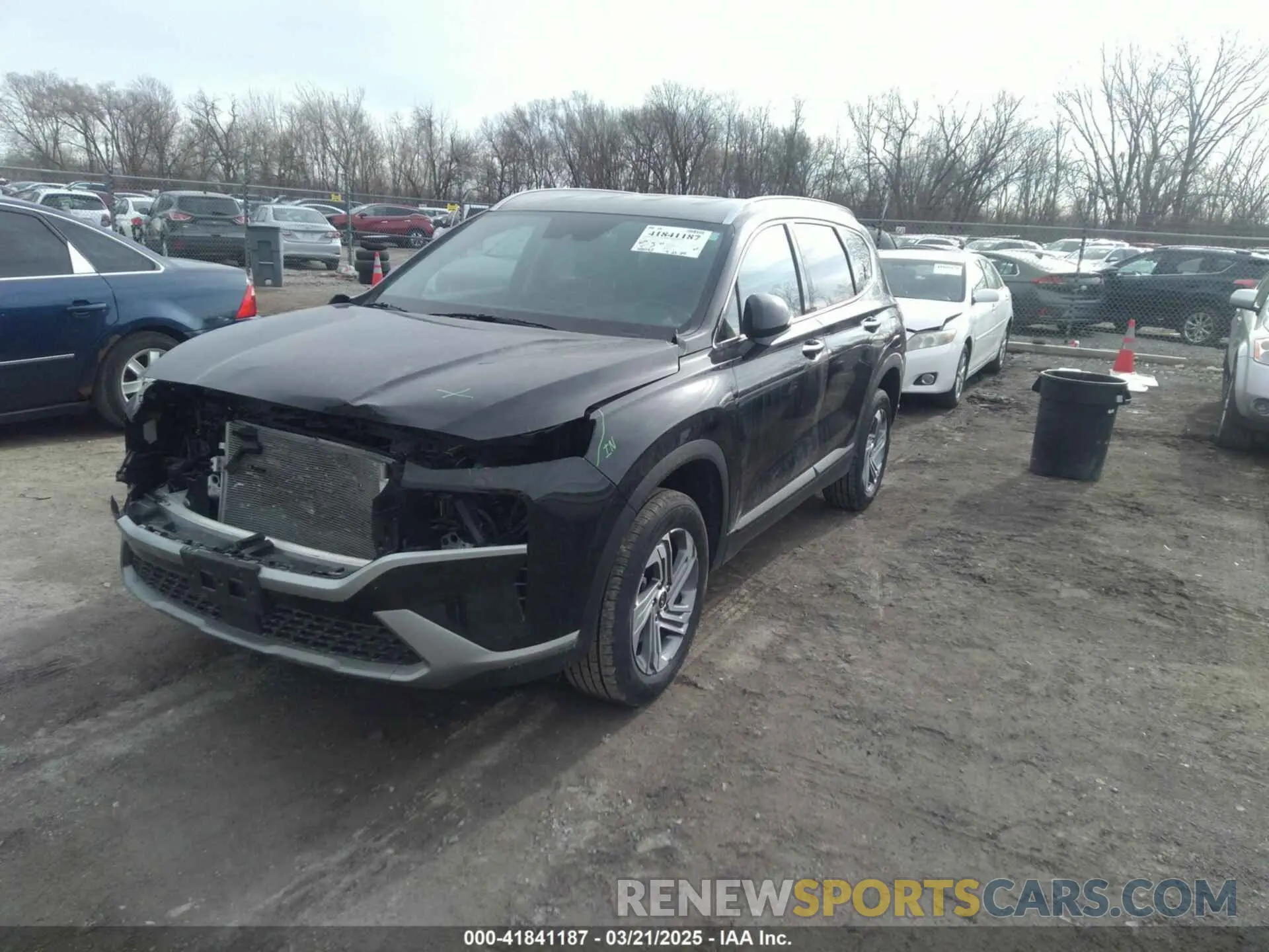 2 fotografías del automóvil dañado 5NMS2DAJ2PH525203 HYUNDAI SANTA FE 2023