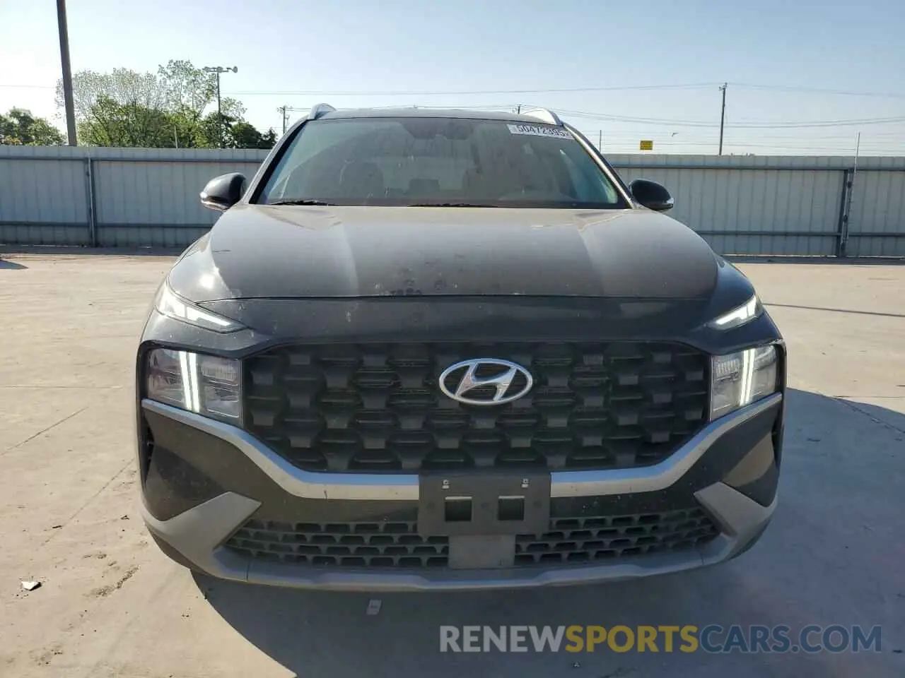 5 fotografías del automóvil dañado 5NMS2DAJ2PH547881 HYUNDAI SANTA FE 2023