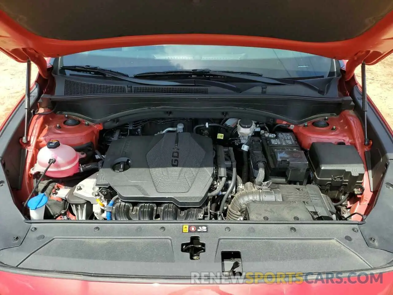 12 fotografías del automóvil dañado 5NMS2DAJ2PH557360 HYUNDAI SANTA FE 2023