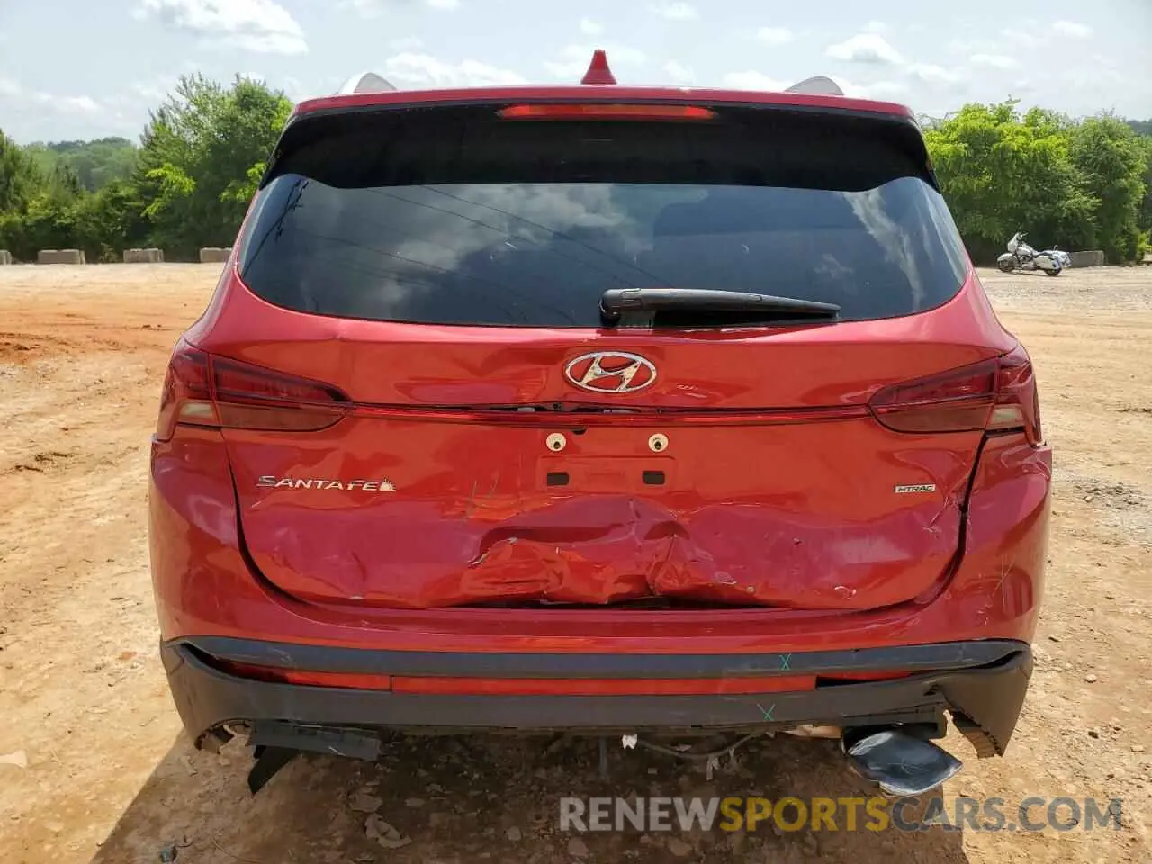 6 fotografías del automóvil dañado 5NMS2DAJ2PH557360 HYUNDAI SANTA FE 2023
