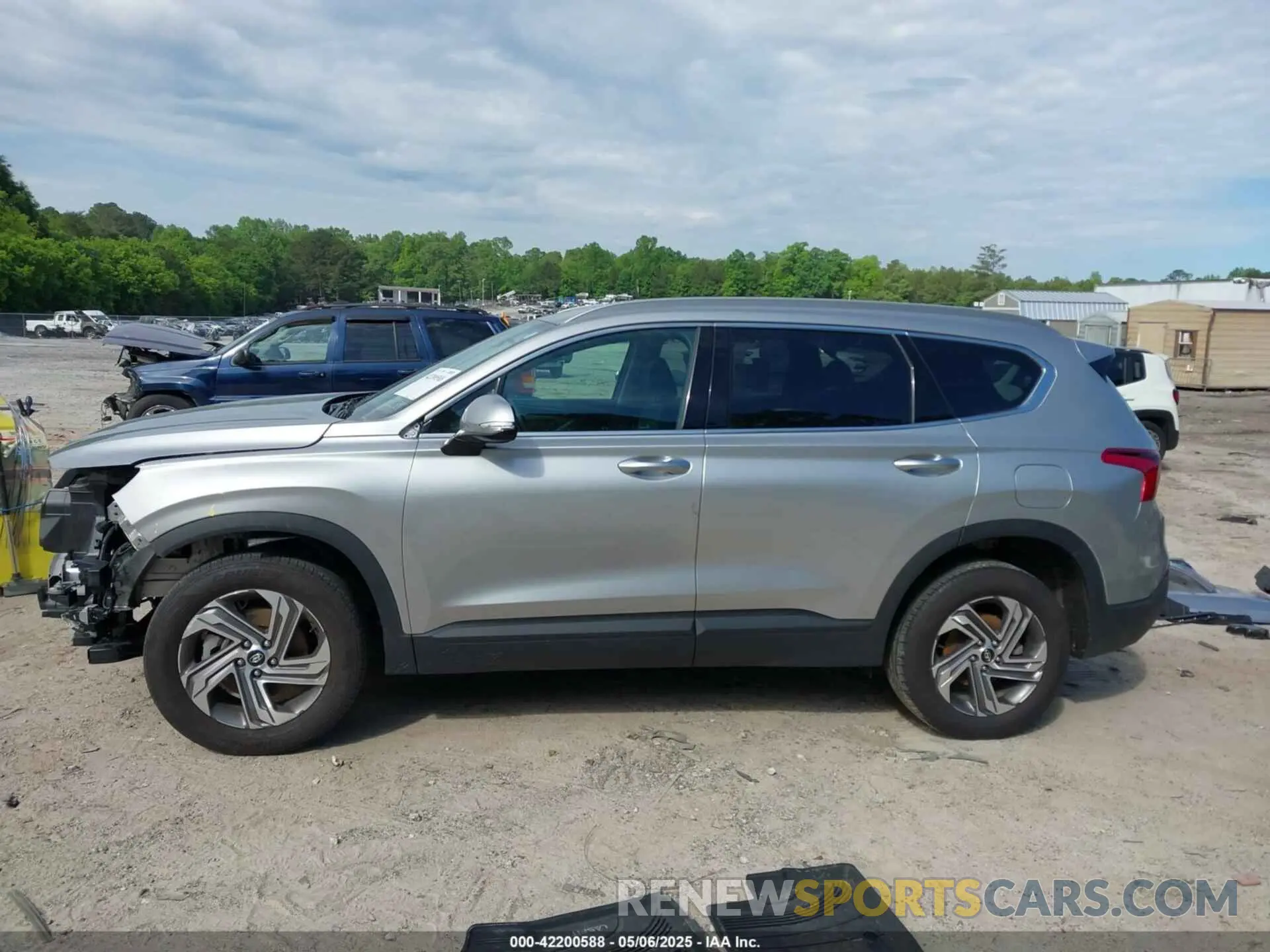 15 fotografías del automóvil dañado 5NMS2DAJ2PH643753 HYUNDAI SANTA FE 2023