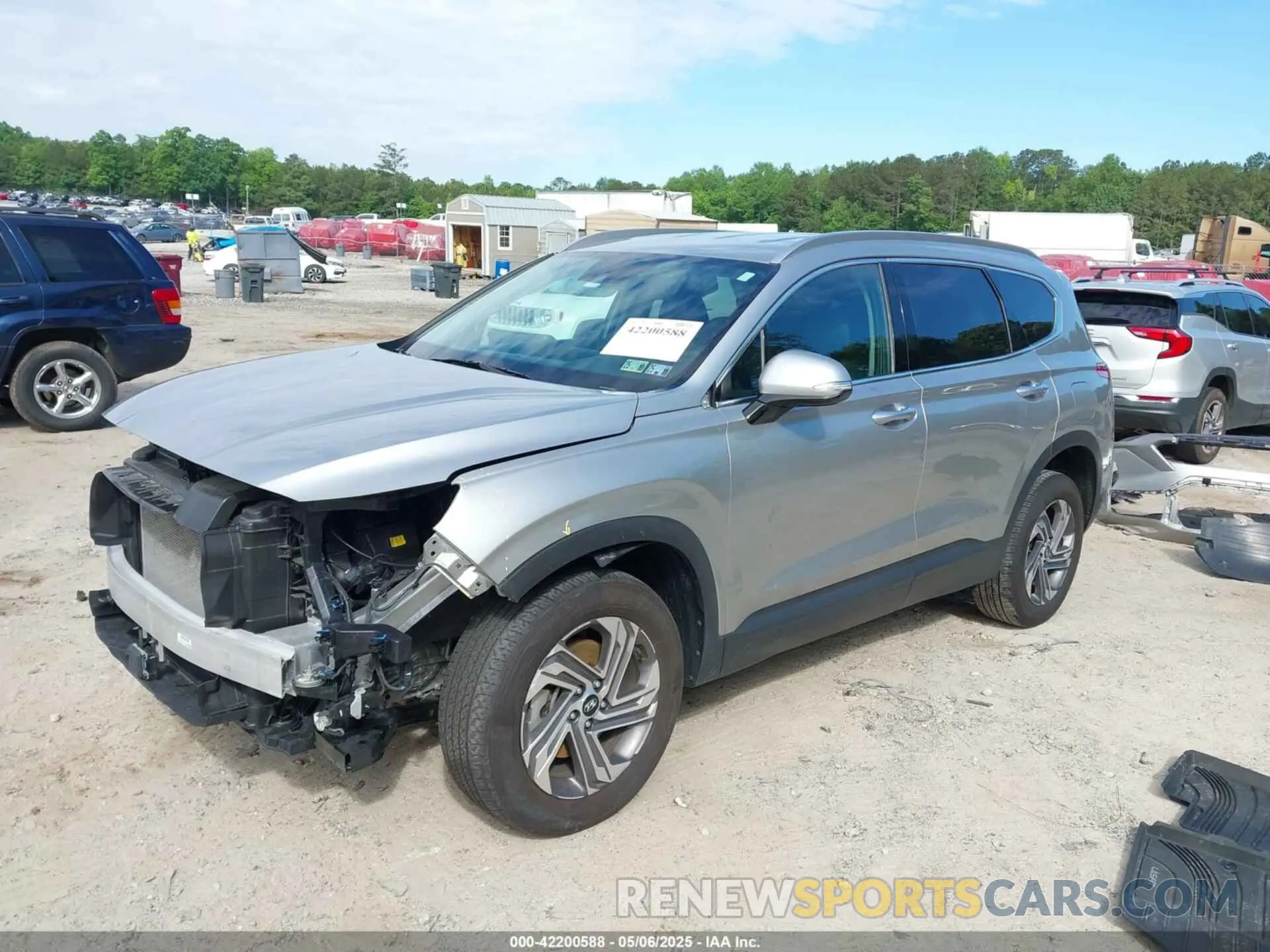 2 fotografías del automóvil dañado 5NMS2DAJ2PH643753 HYUNDAI SANTA FE 2023