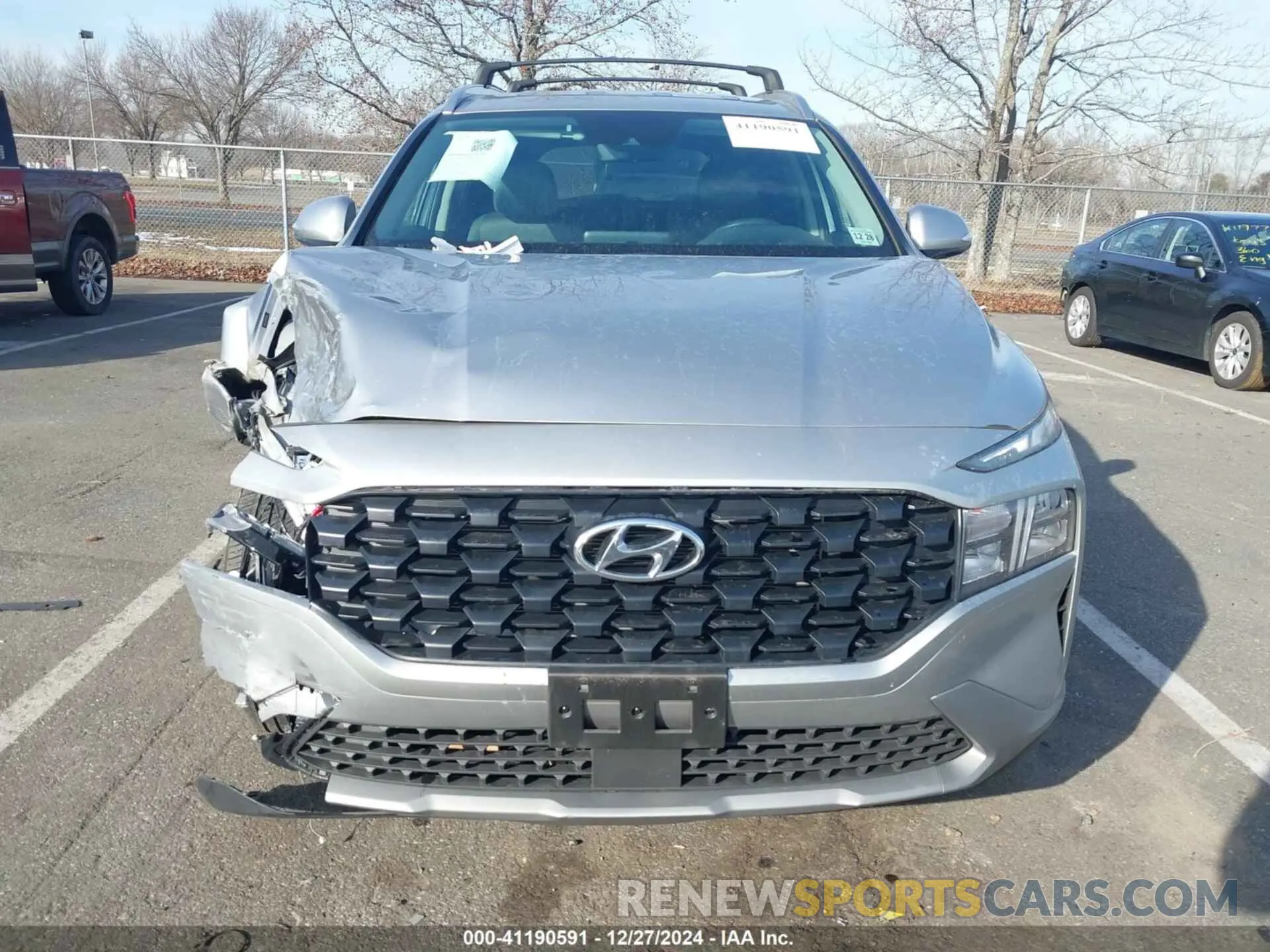 12 fotografías del automóvil dañado 5NMS2DAJ2PH645826 HYUNDAI SANTA FE 2023
