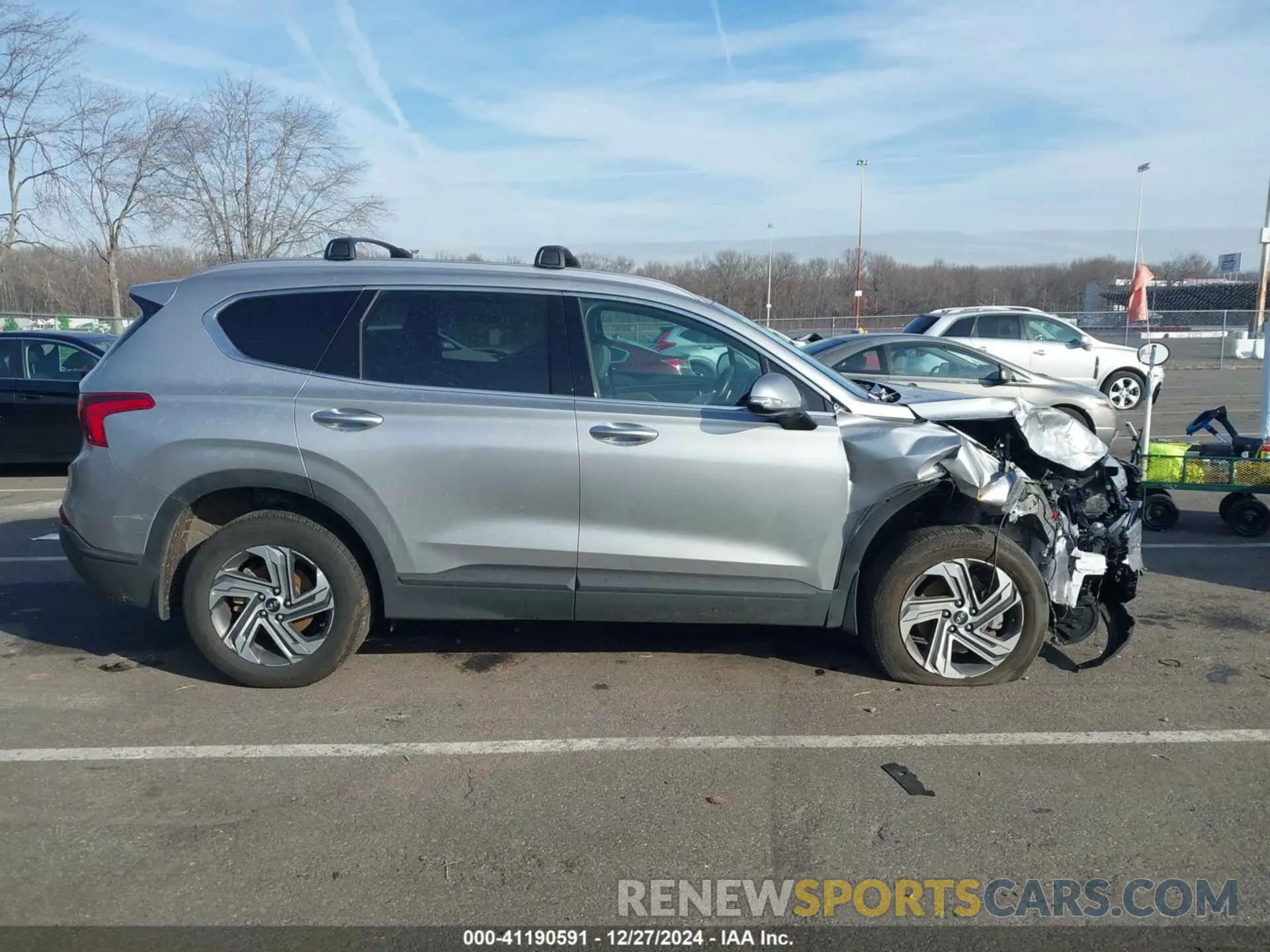 13 fotografías del automóvil dañado 5NMS2DAJ2PH645826 HYUNDAI SANTA FE 2023
