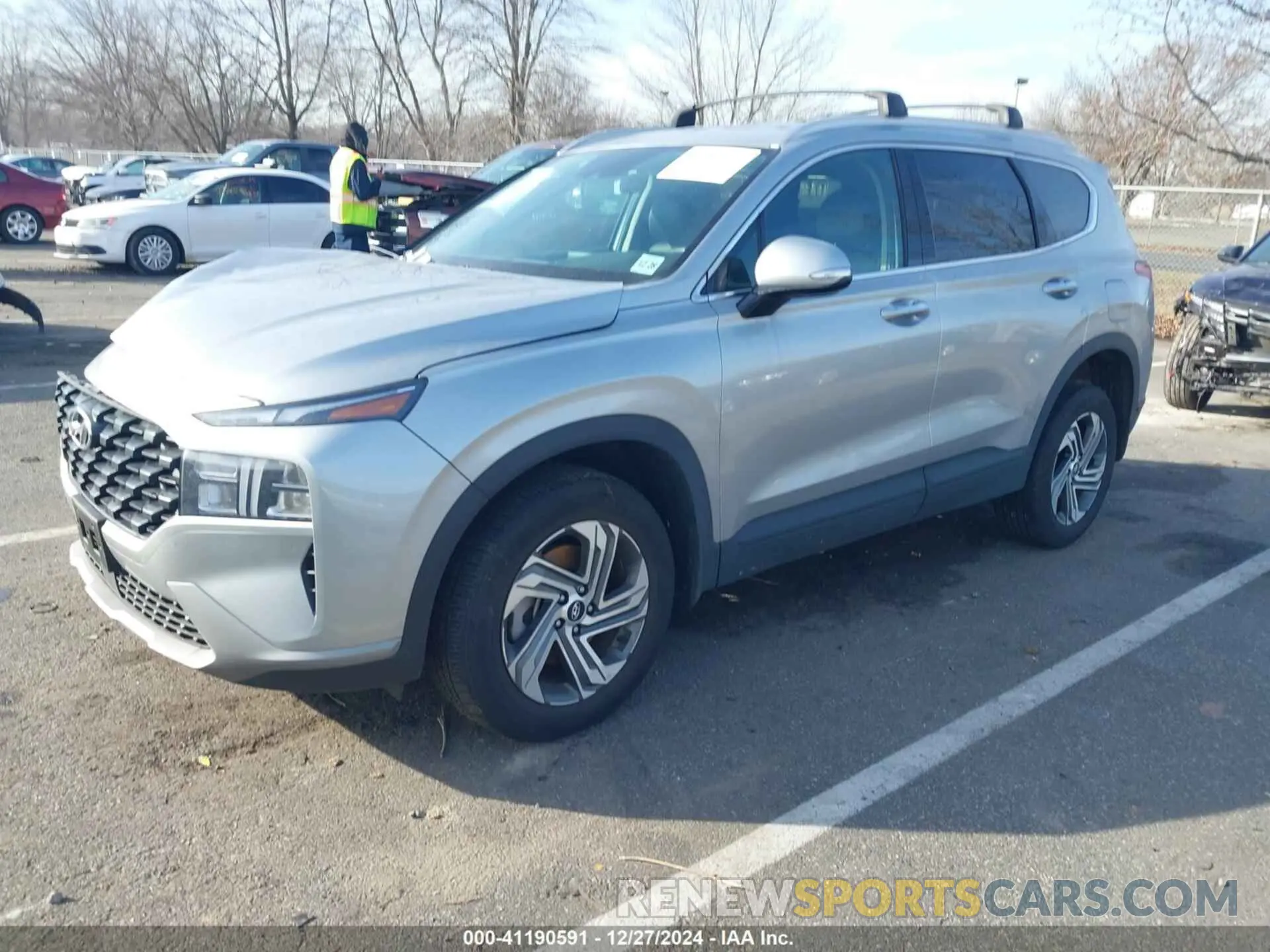 2 fotografías del automóvil dañado 5NMS2DAJ2PH645826 HYUNDAI SANTA FE 2023
