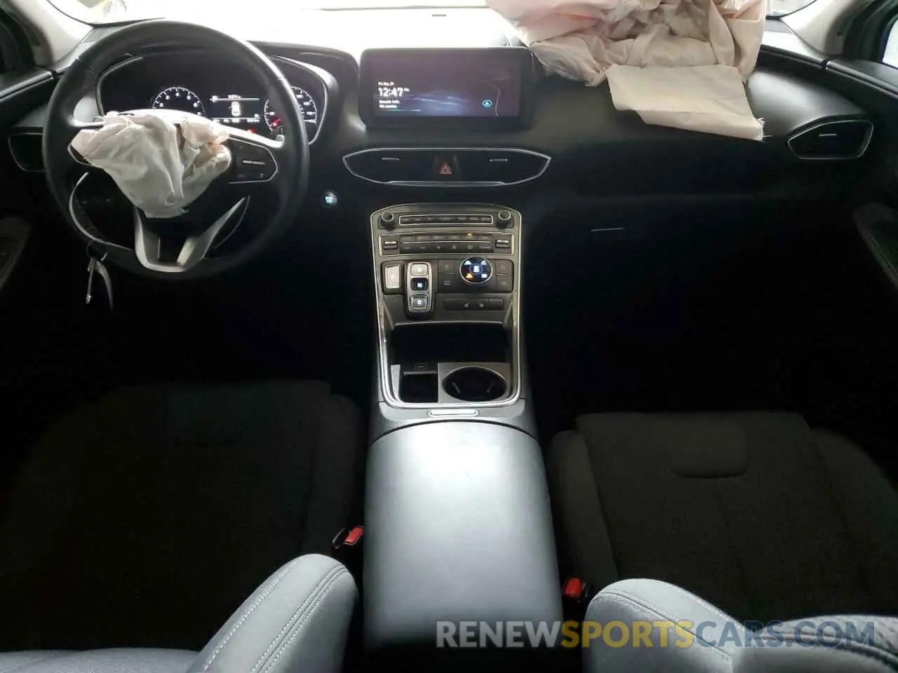 8 fotografías del automóvil dañado 5NMS2DAJ3PH612124 HYUNDAI SANTA FE 2023