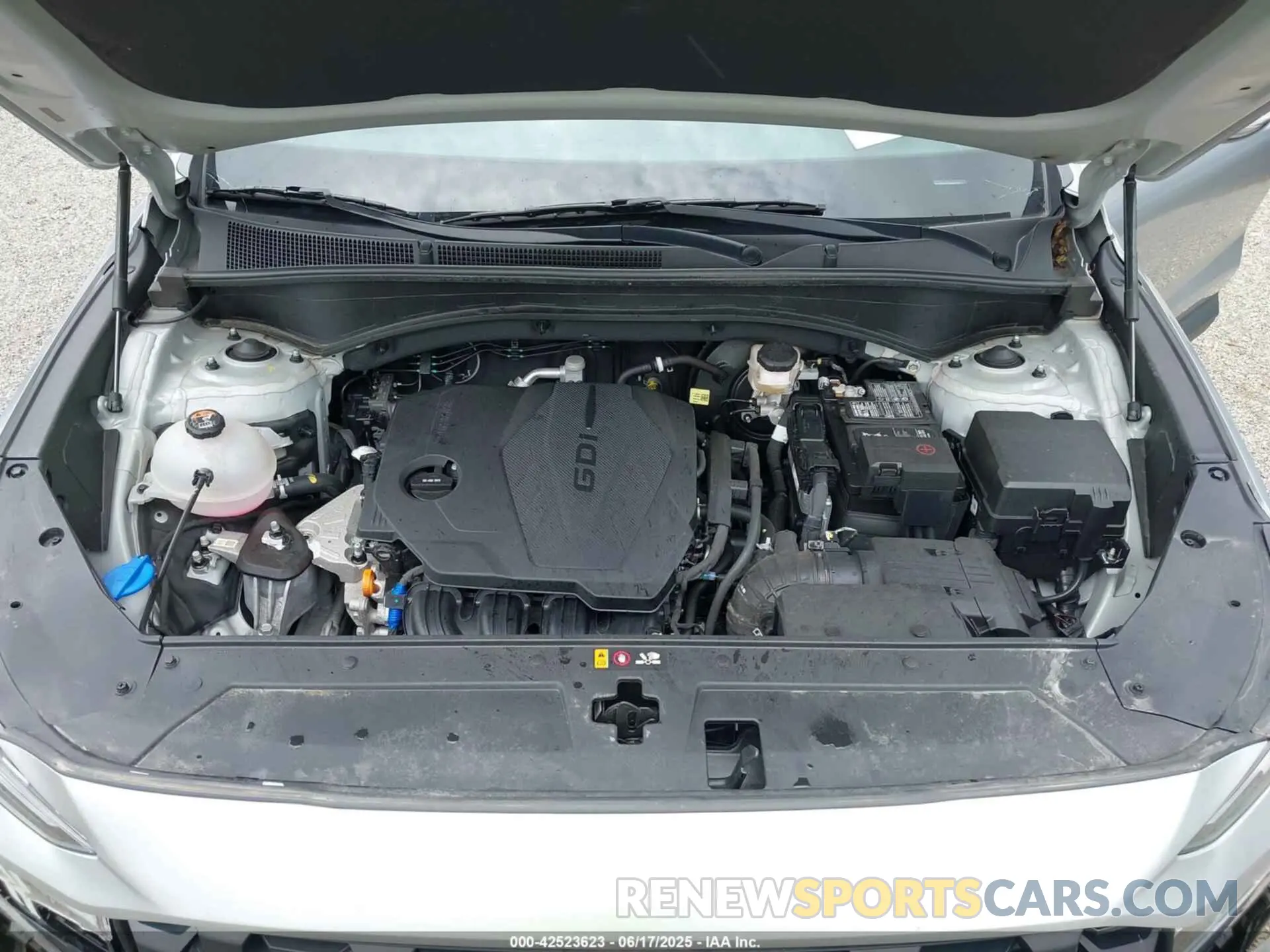 10 fotografías del automóvil dañado 5NMS2DAJ3PH645592 HYUNDAI SANTA FE 2023