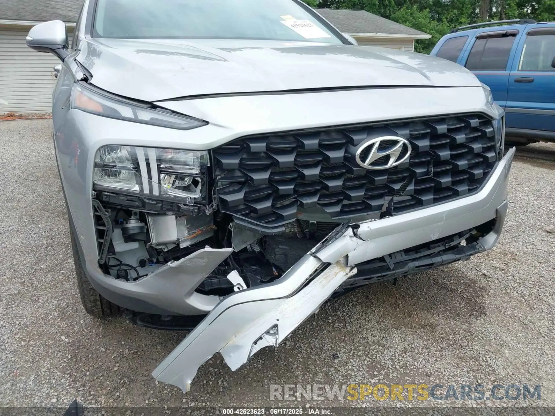 6 fotografías del automóvil dañado 5NMS2DAJ3PH645592 HYUNDAI SANTA FE 2023