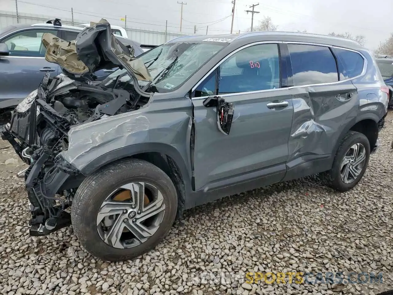 1 fotografías del automóvil dañado 5NMS2DAJ4PH507494 HYUNDAI SANTA FE 2023