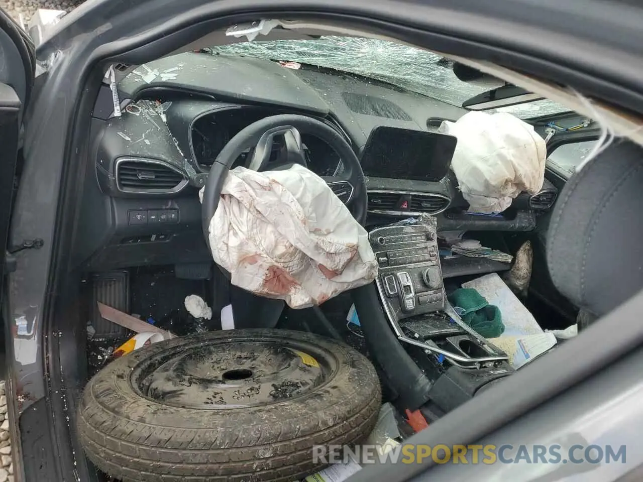 8 fotografías del automóvil dañado 5NMS2DAJ4PH507494 HYUNDAI SANTA FE 2023