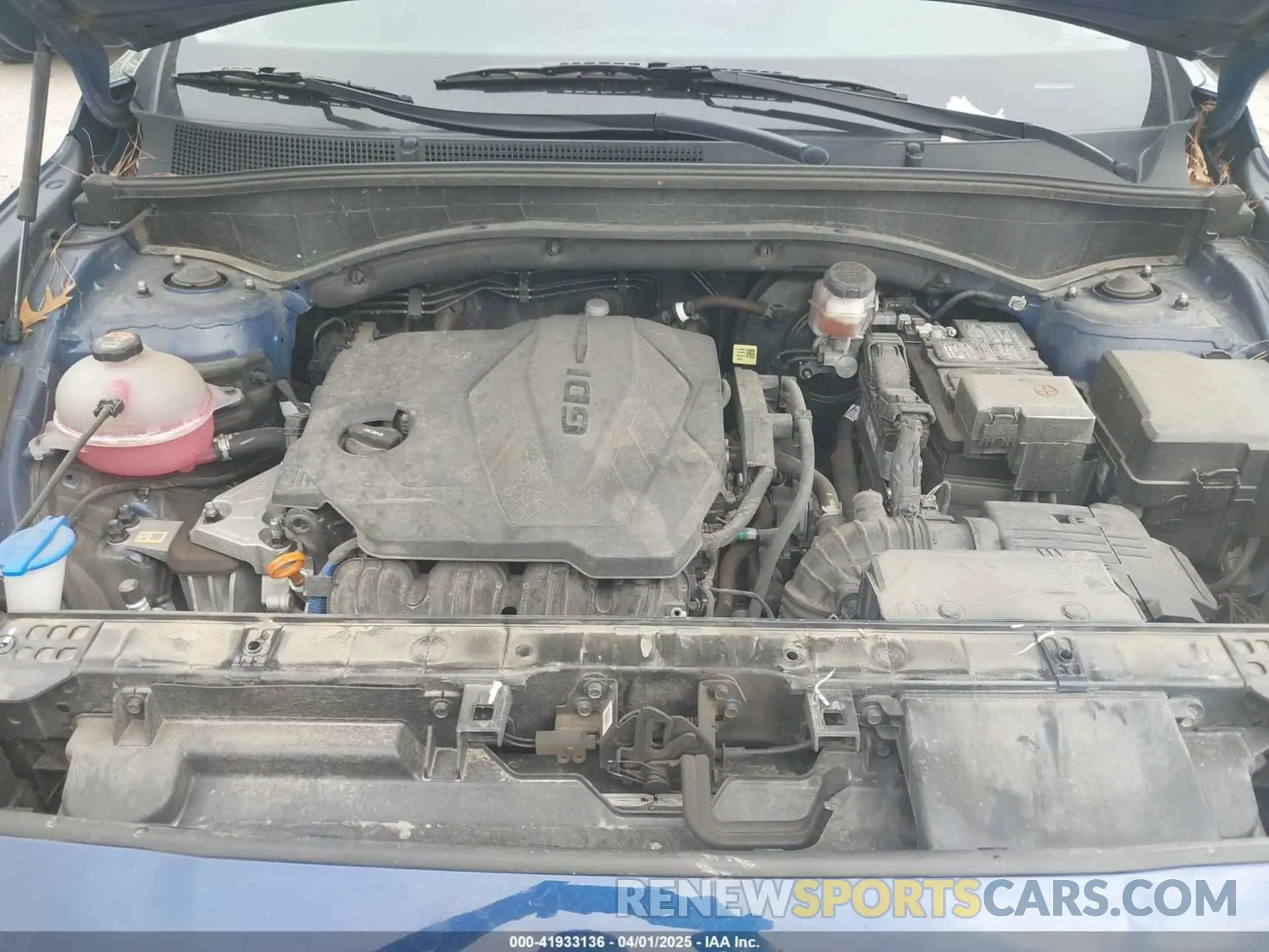 10 fotografías del automóvil dañado 5NMS2DAJ5PH506533 HYUNDAI SANTA FE 2023