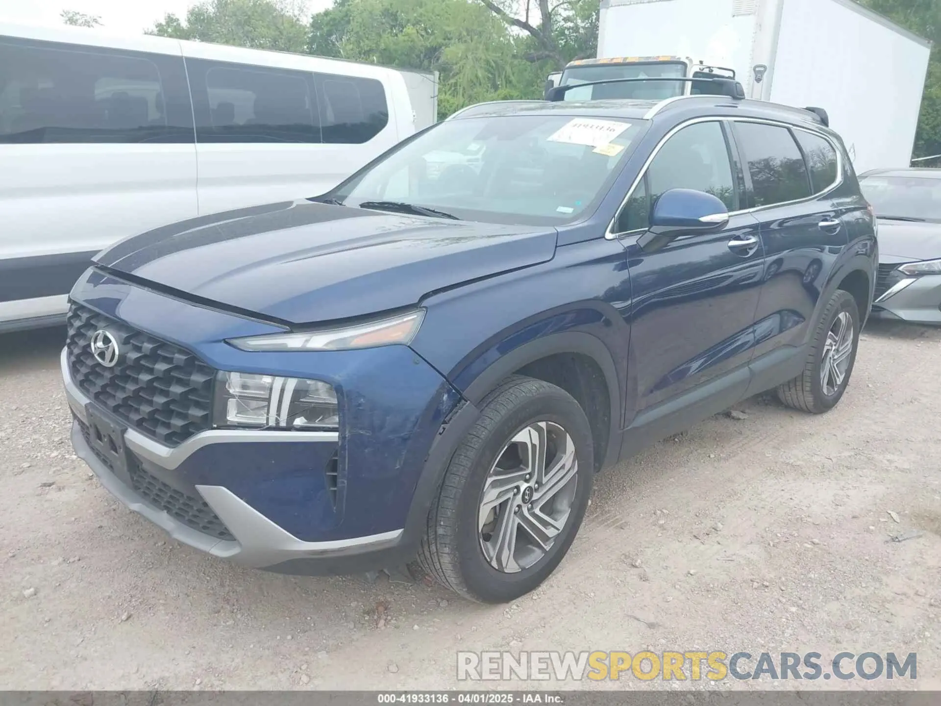 2 fotografías del automóvil dañado 5NMS2DAJ5PH506533 HYUNDAI SANTA FE 2023