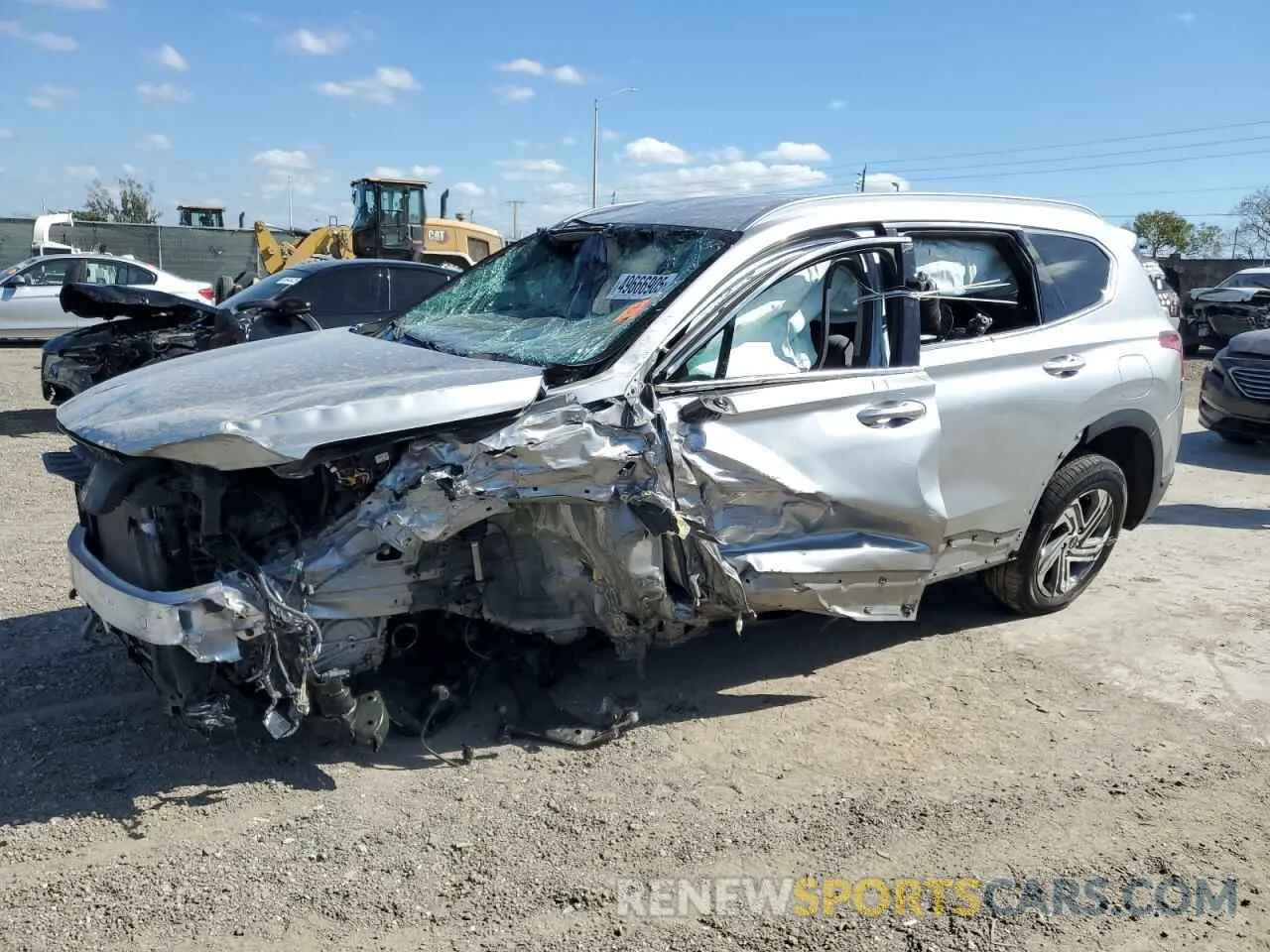 1 fotografías del automóvil dañado 5NMS2DAJ5PH530038 HYUNDAI SANTA FE 2023