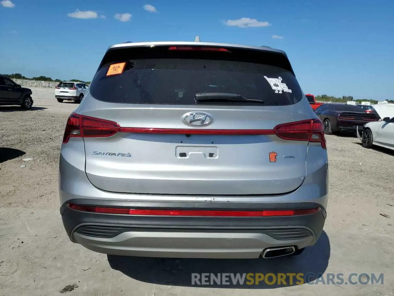 6 fotografías del automóvil dañado 5NMS2DAJ5PH530038 HYUNDAI SANTA FE 2023