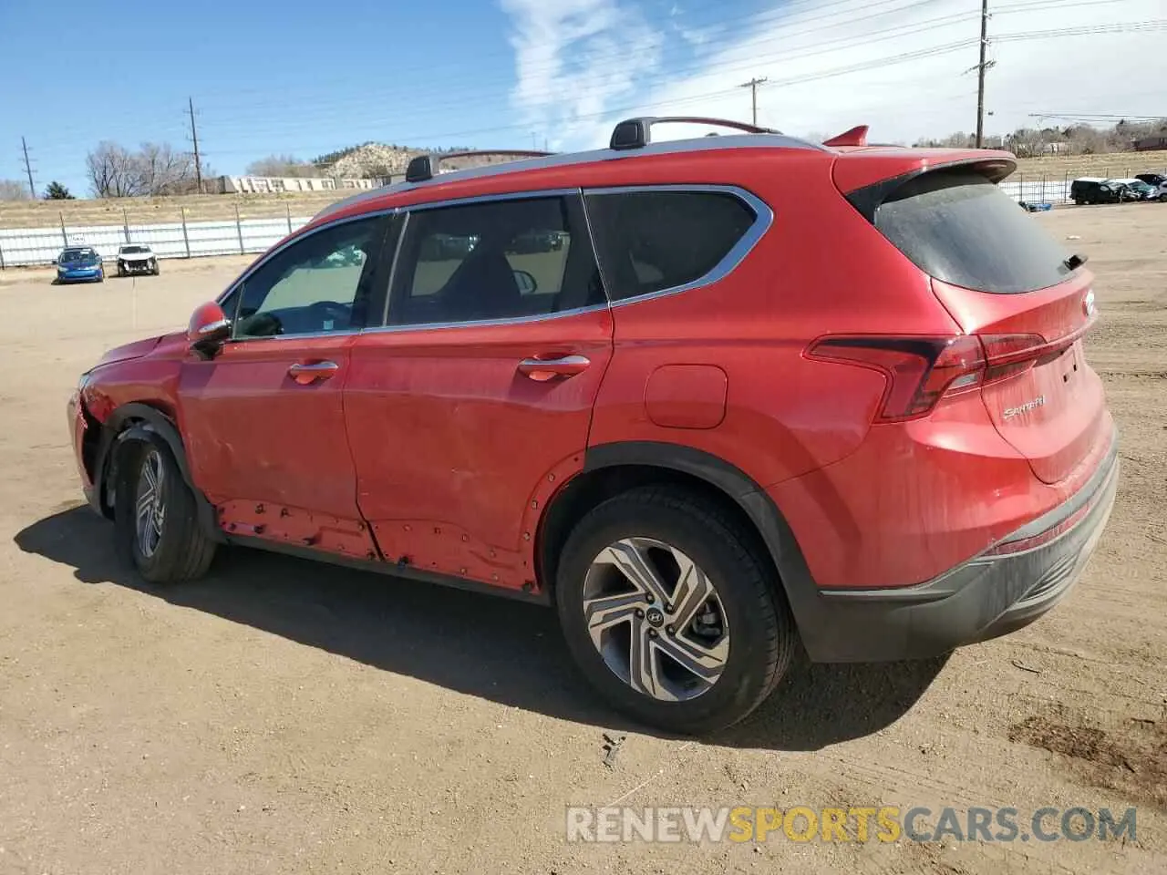 2 fotografías del automóvil dañado 5NMS2DAJ5PH540889 HYUNDAI SANTA FE 2023