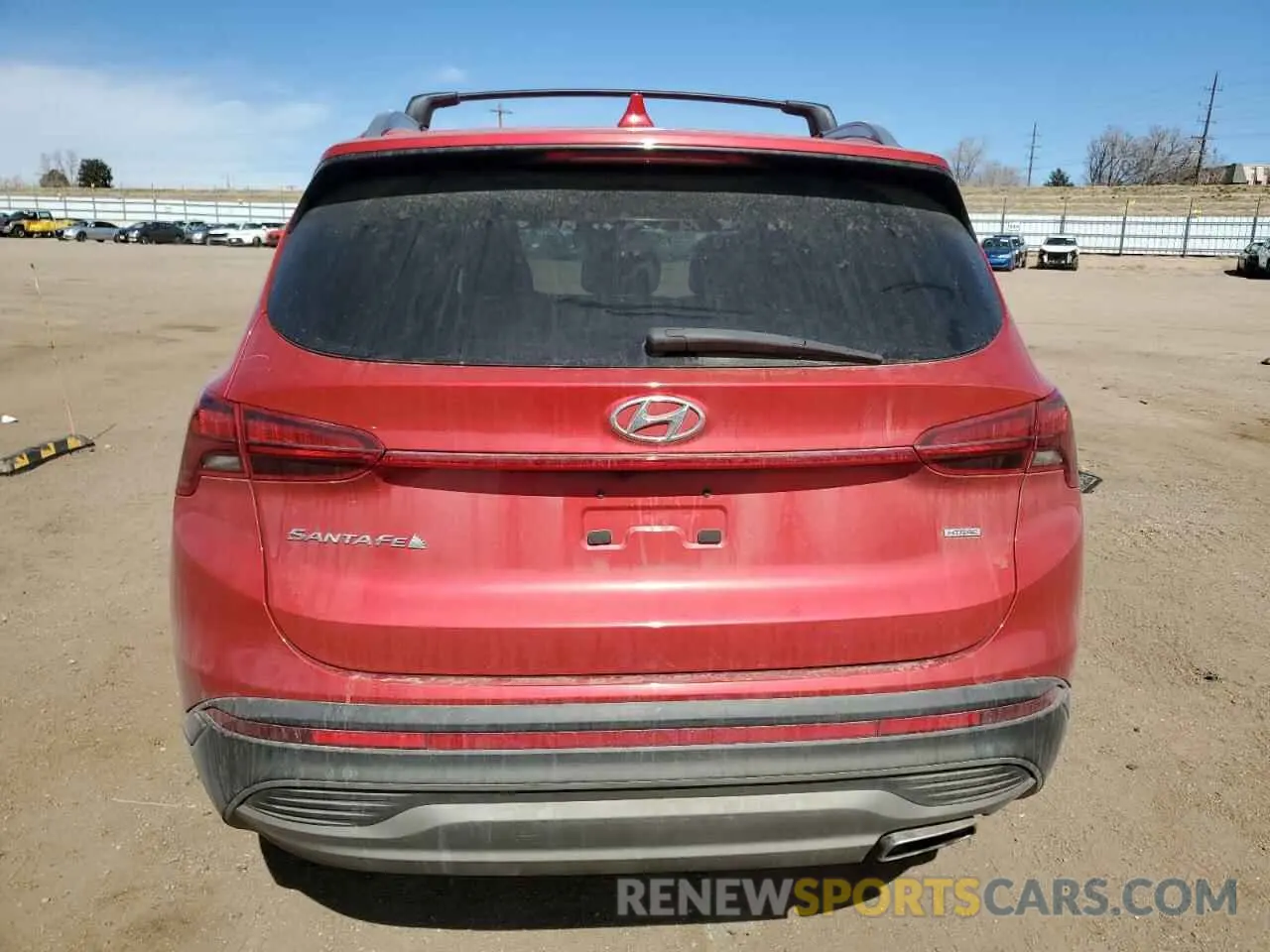 6 fotografías del automóvil dañado 5NMS2DAJ5PH540889 HYUNDAI SANTA FE 2023