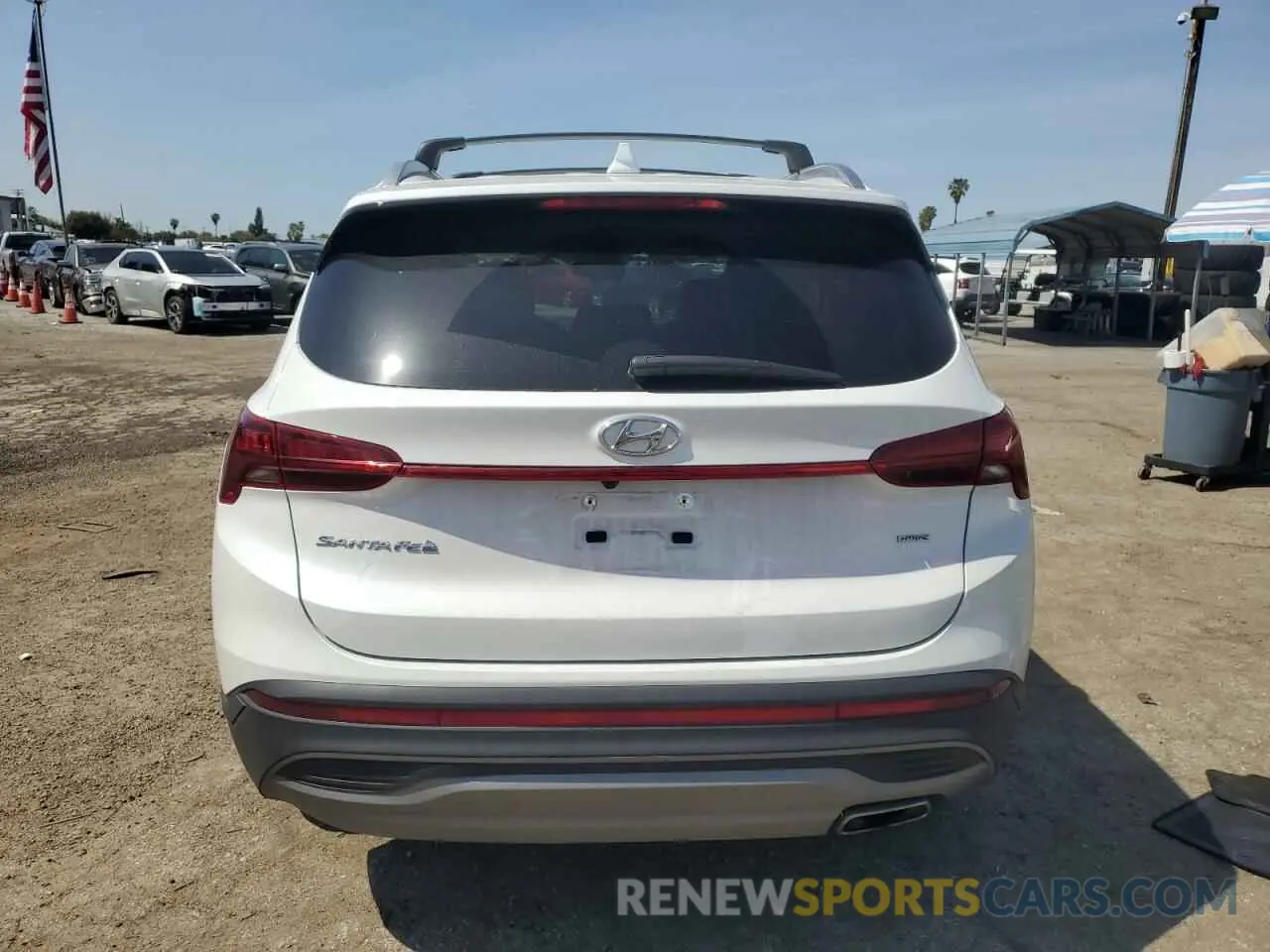 6 fotografías del automóvil dañado 5NMS2DAJ6PH489970 HYUNDAI SANTA FE 2023
