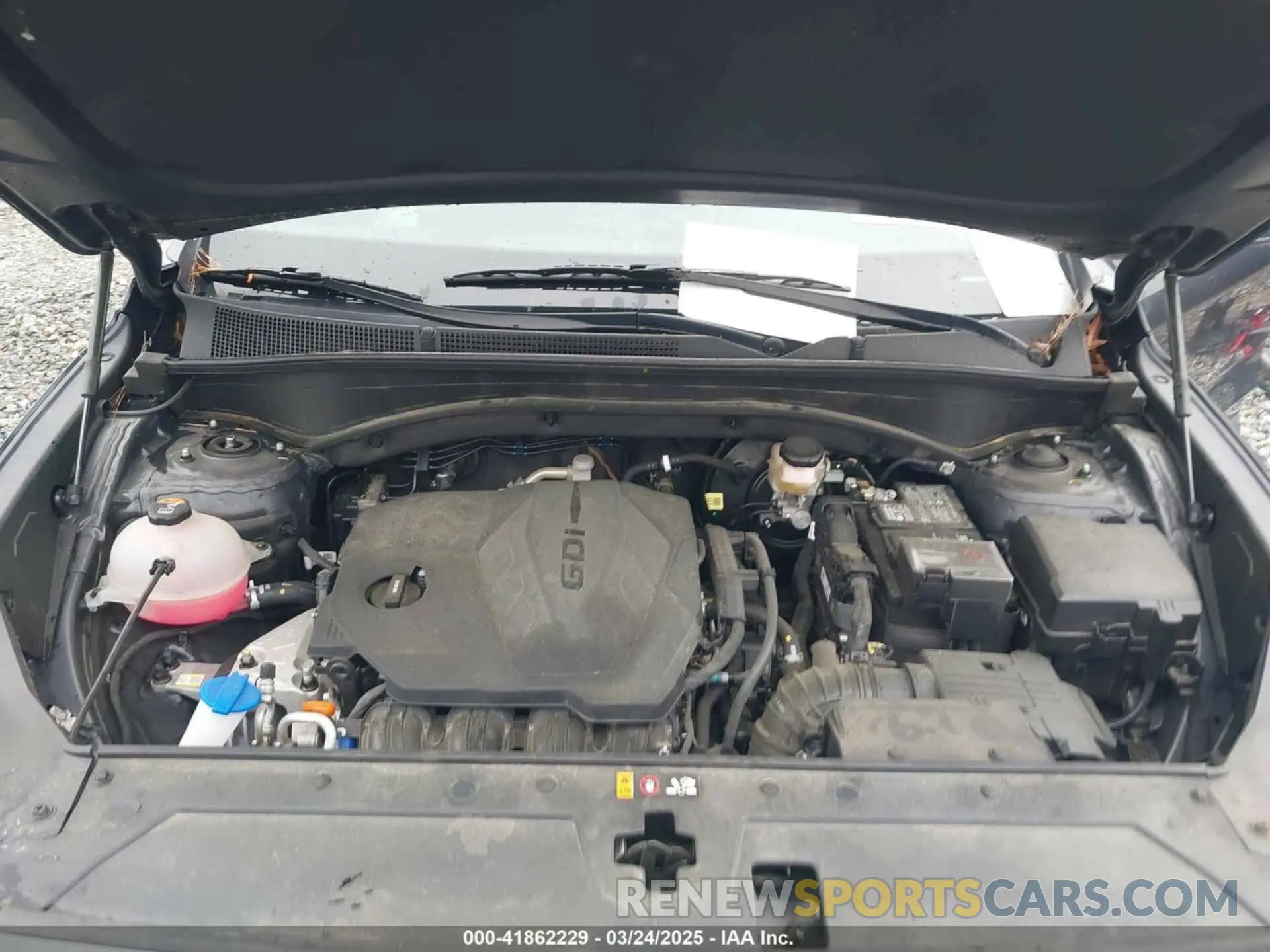 10 fotografías del automóvil dañado 5NMS2DAJ6PH603613 HYUNDAI SANTA FE 2023