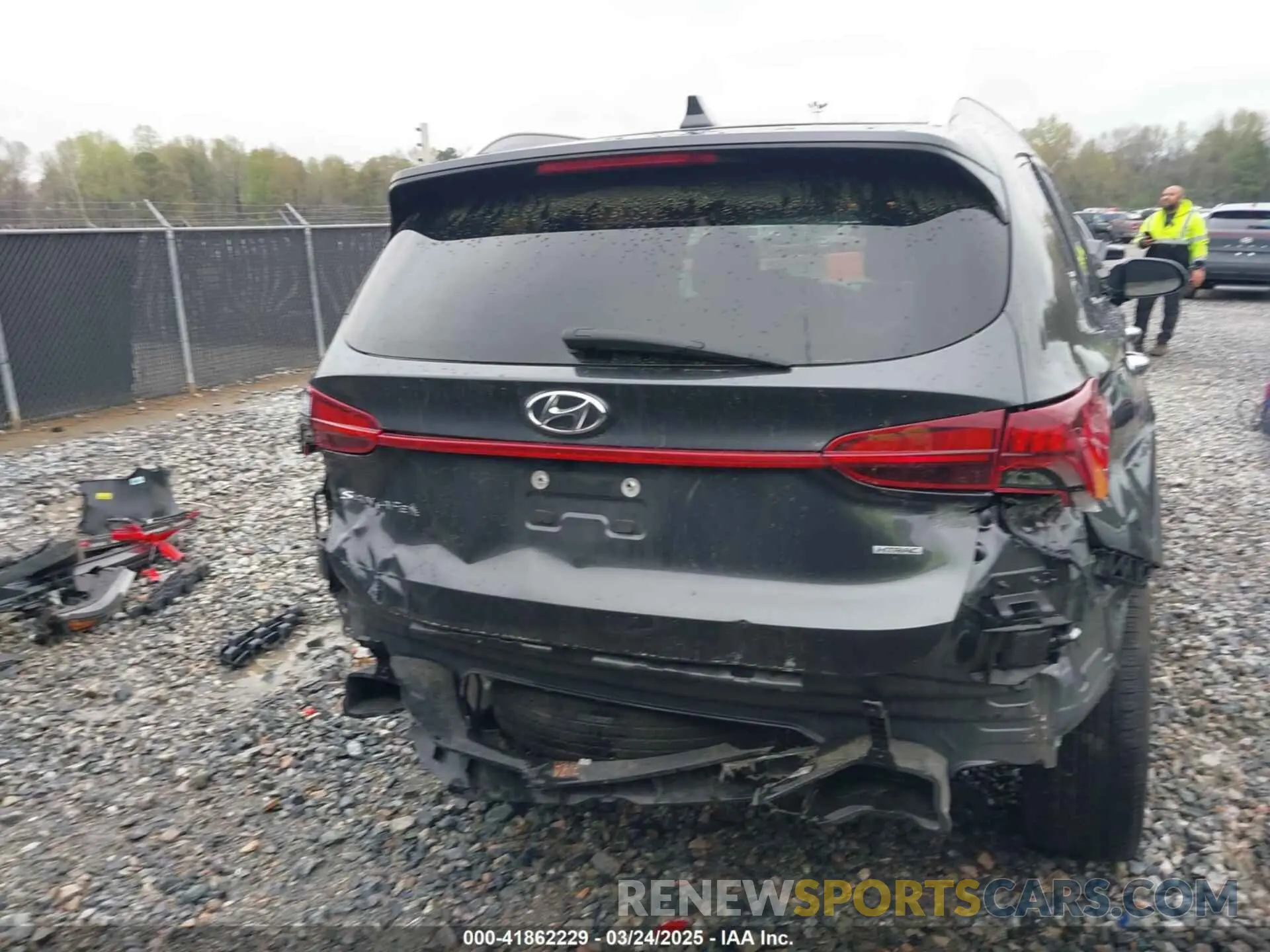 17 fotografías del automóvil dañado 5NMS2DAJ6PH603613 HYUNDAI SANTA FE 2023