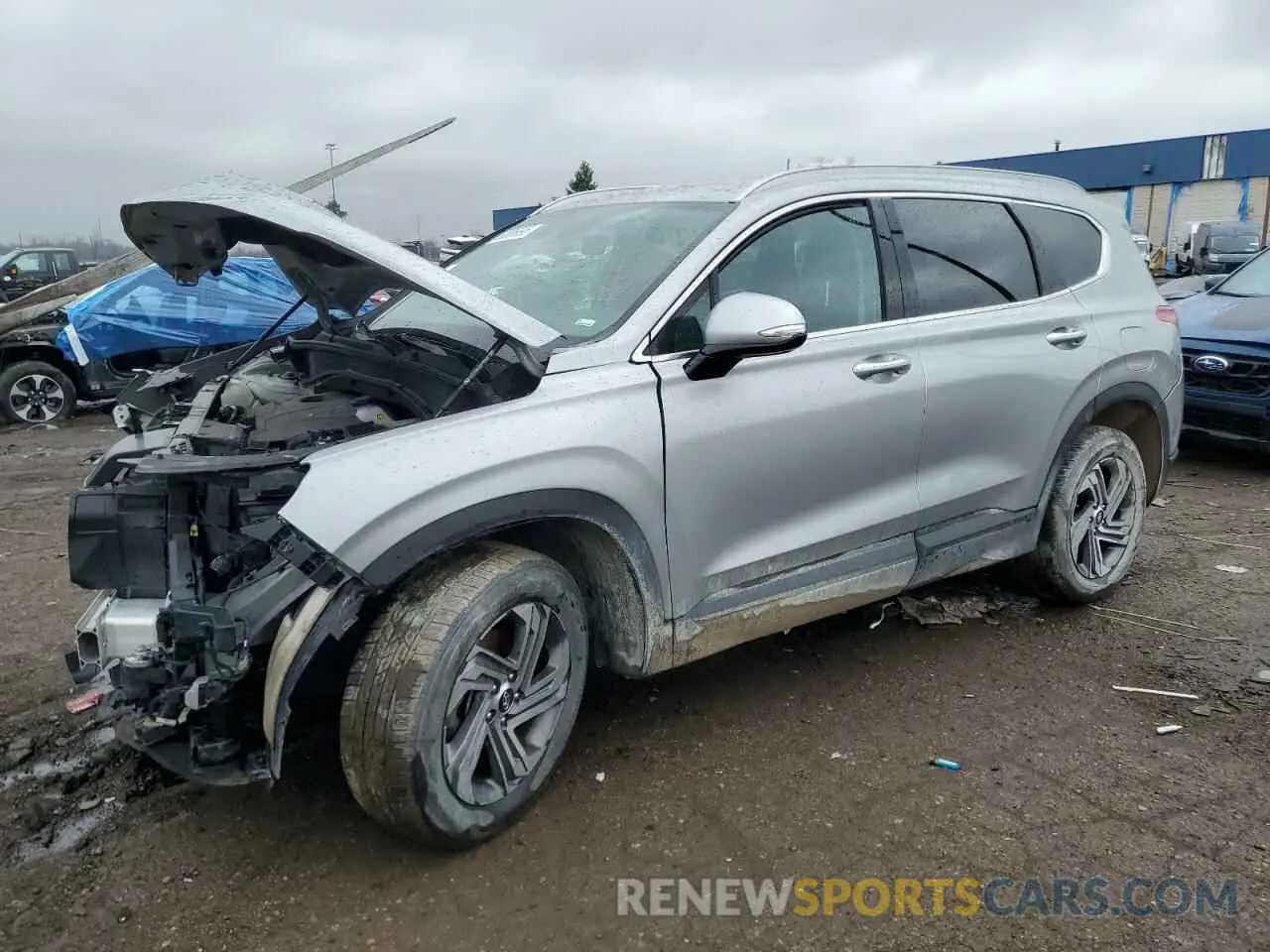 1 fotografías del automóvil dañado 5NMS2DAJ6PH627782 HYUNDAI SANTA FE 2023