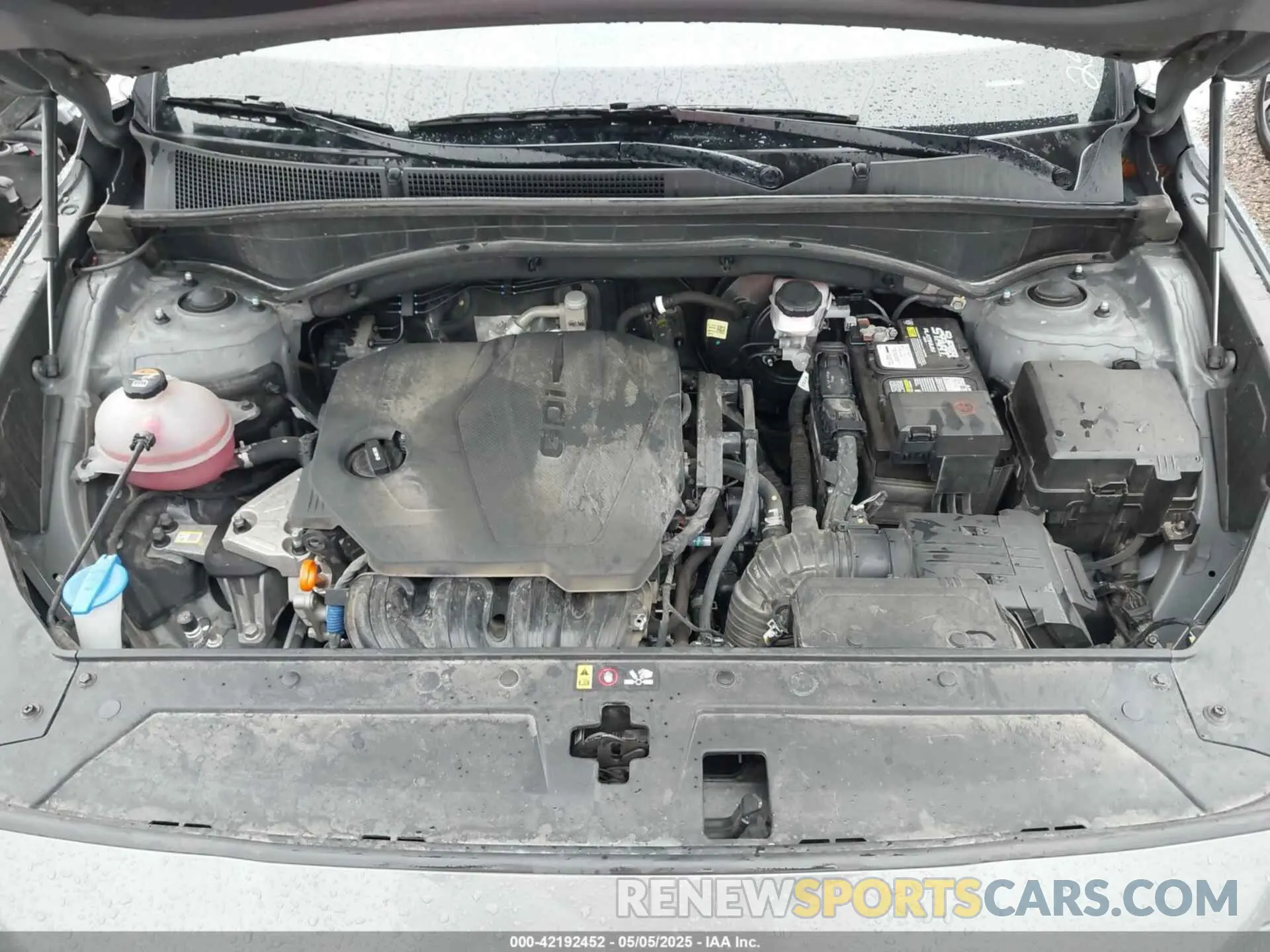 10 fotografías del automóvil dañado 5NMS2DAJ7PH584506 HYUNDAI SANTA FE 2023