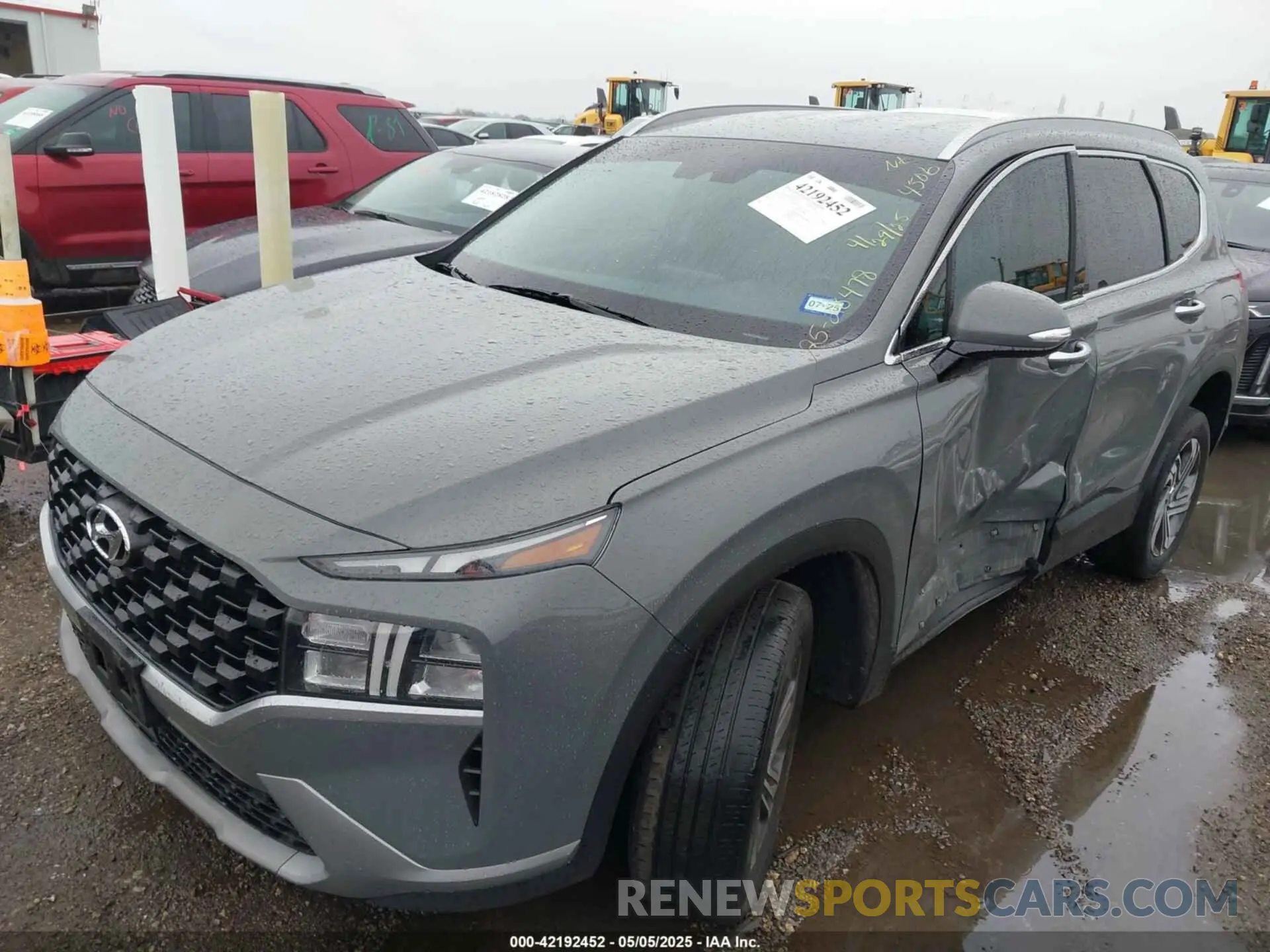2 fotografías del automóvil dañado 5NMS2DAJ7PH584506 HYUNDAI SANTA FE 2023
