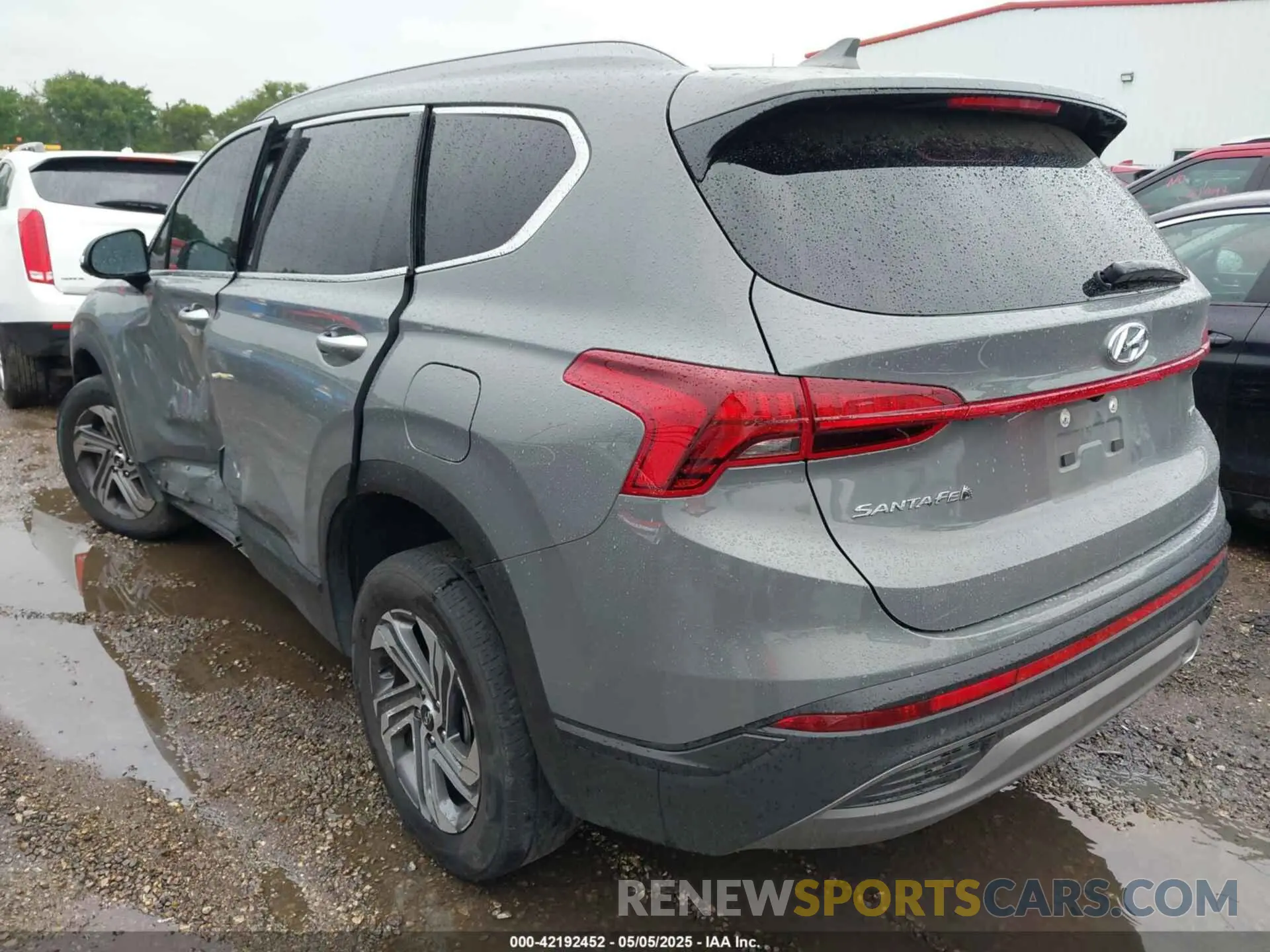 3 fotografías del automóvil dañado 5NMS2DAJ7PH584506 HYUNDAI SANTA FE 2023