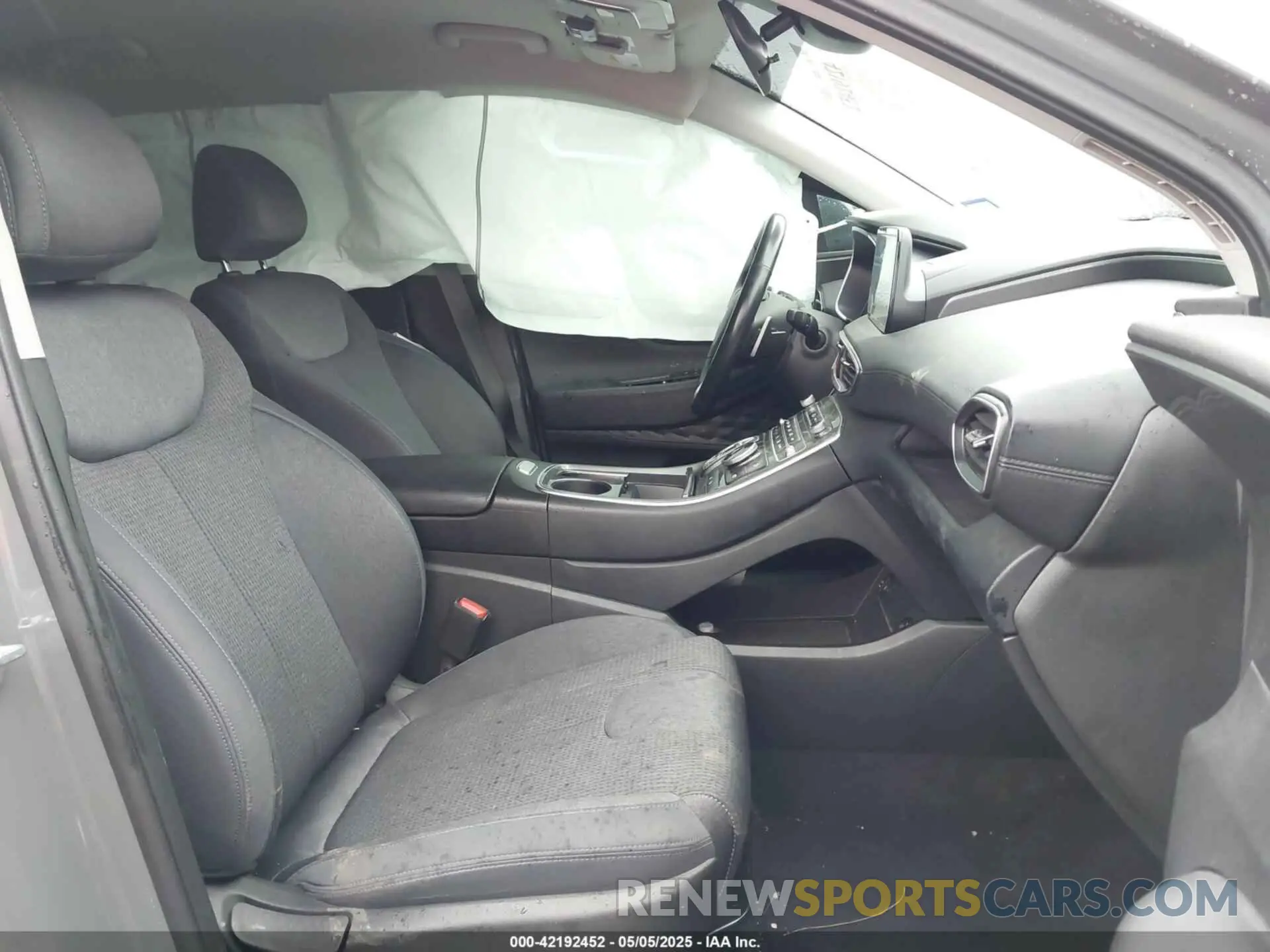 5 fotografías del automóvil dañado 5NMS2DAJ7PH584506 HYUNDAI SANTA FE 2023